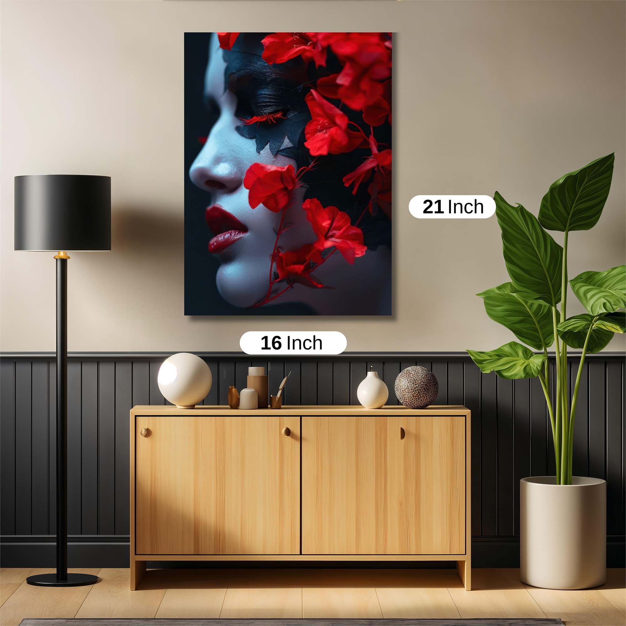 Flower Enigma Safe Wall Magnetic / M