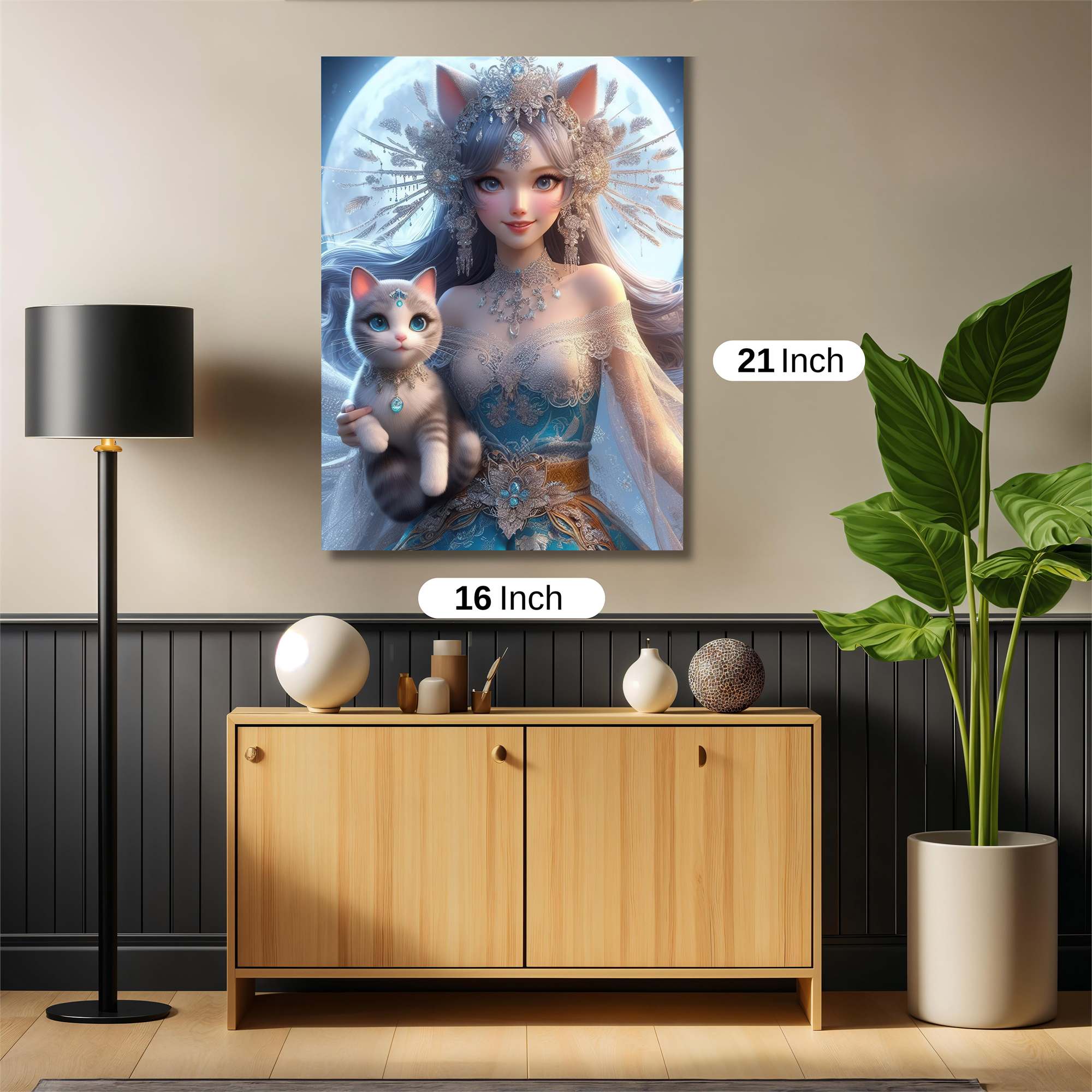 Luna Majesty Safe Wall Magnetic / M
