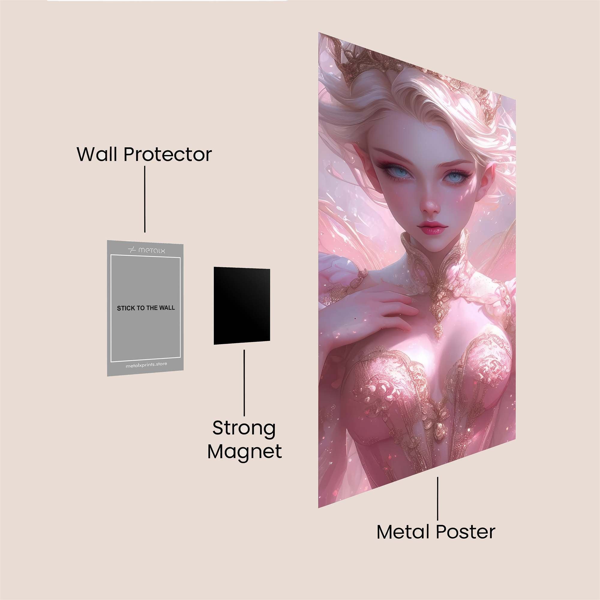 Fairy Enchanting Safe Wall Magnetic / M