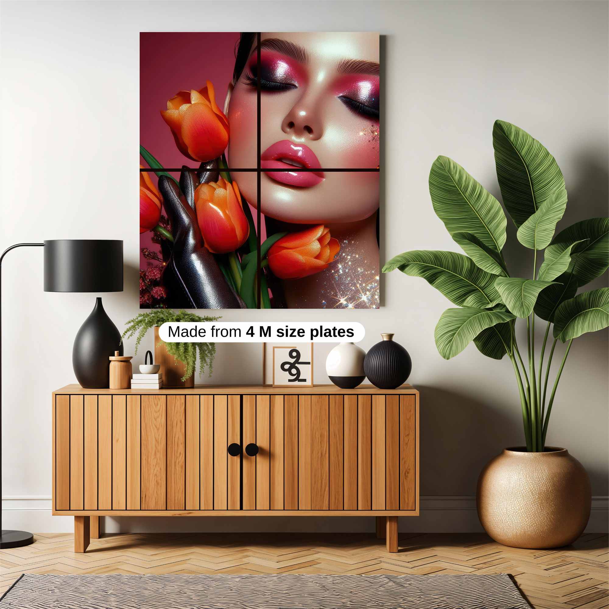 Tulip Enigma Safe Wall Magnetic / M