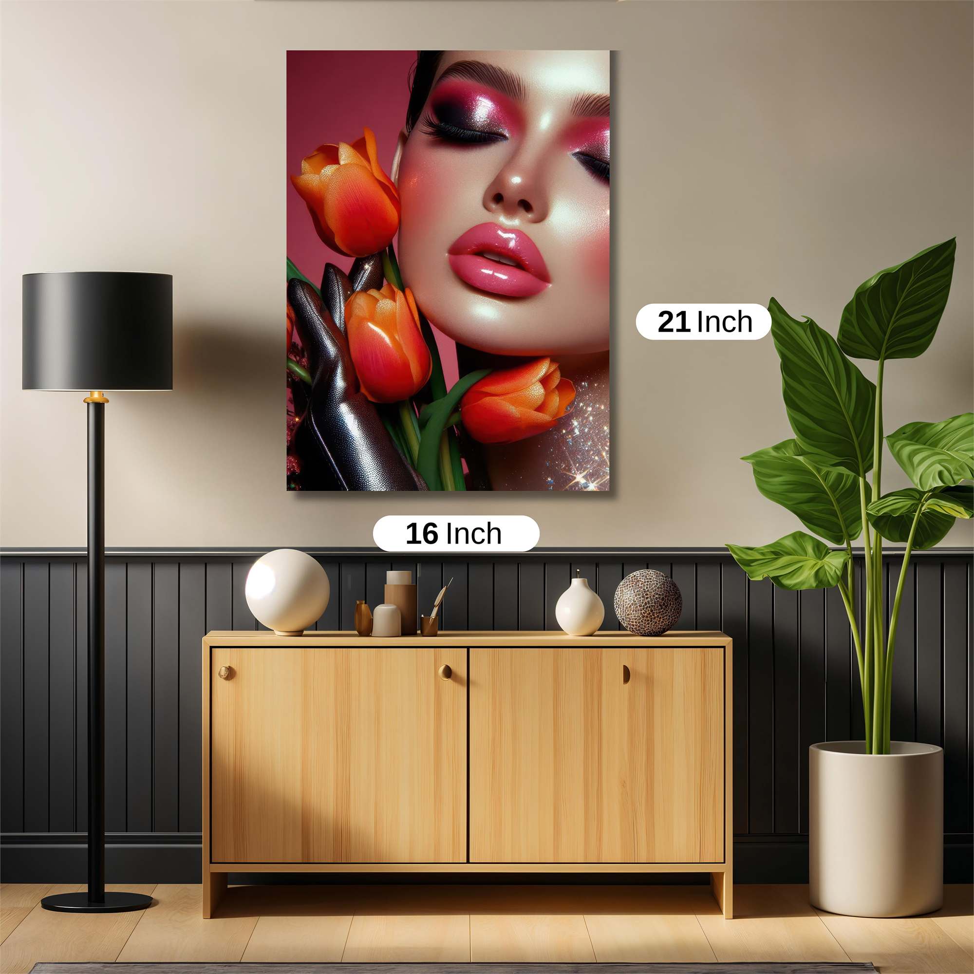 Tulip Enigma Safe Wall Magnetic / M