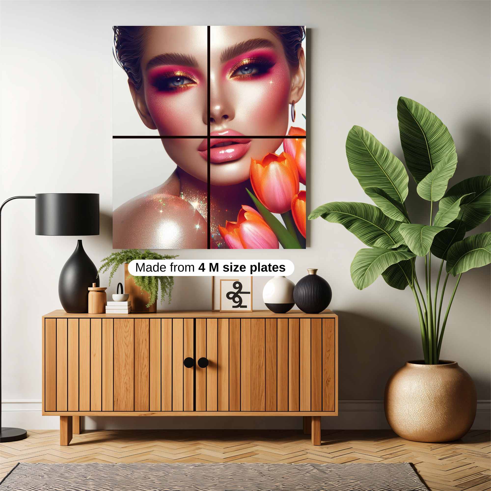 Tulip Elegance Safe Wall Magnetic / M