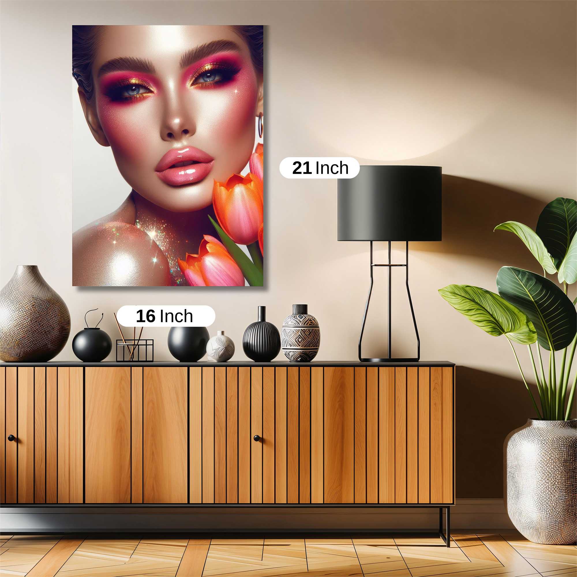 Tulip Elegance Safe Wall Magnetic / M
