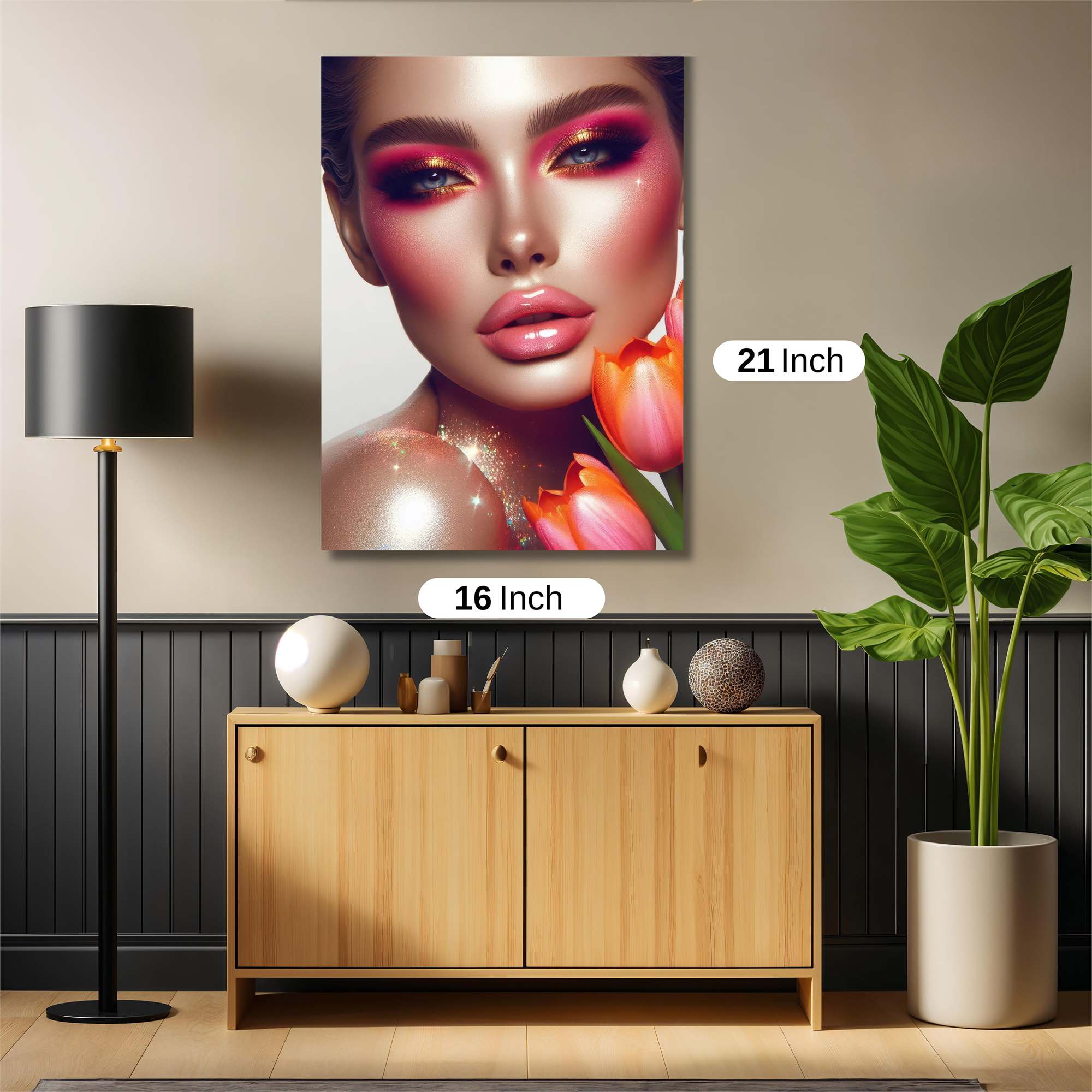 Tulip Elegance Safe Wall Magnetic / M