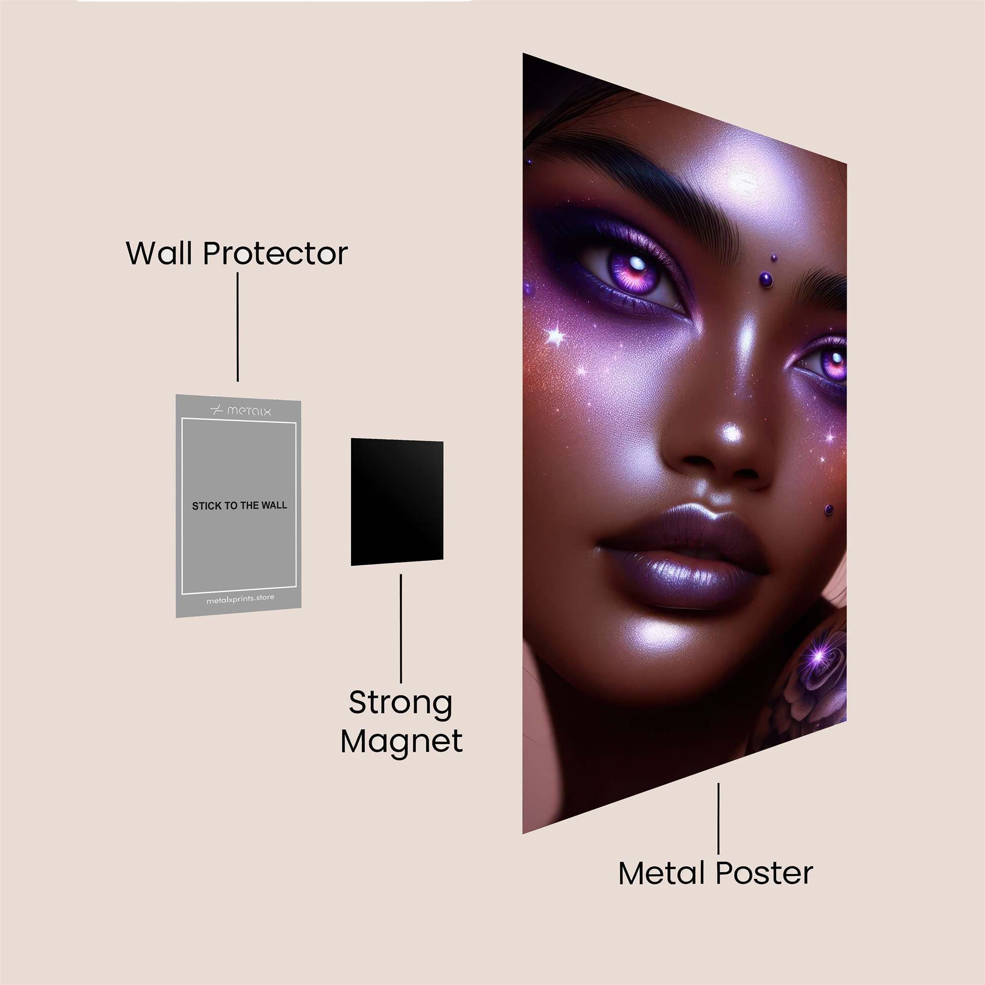 Mystic Allure Safe Wall Magnetic / M