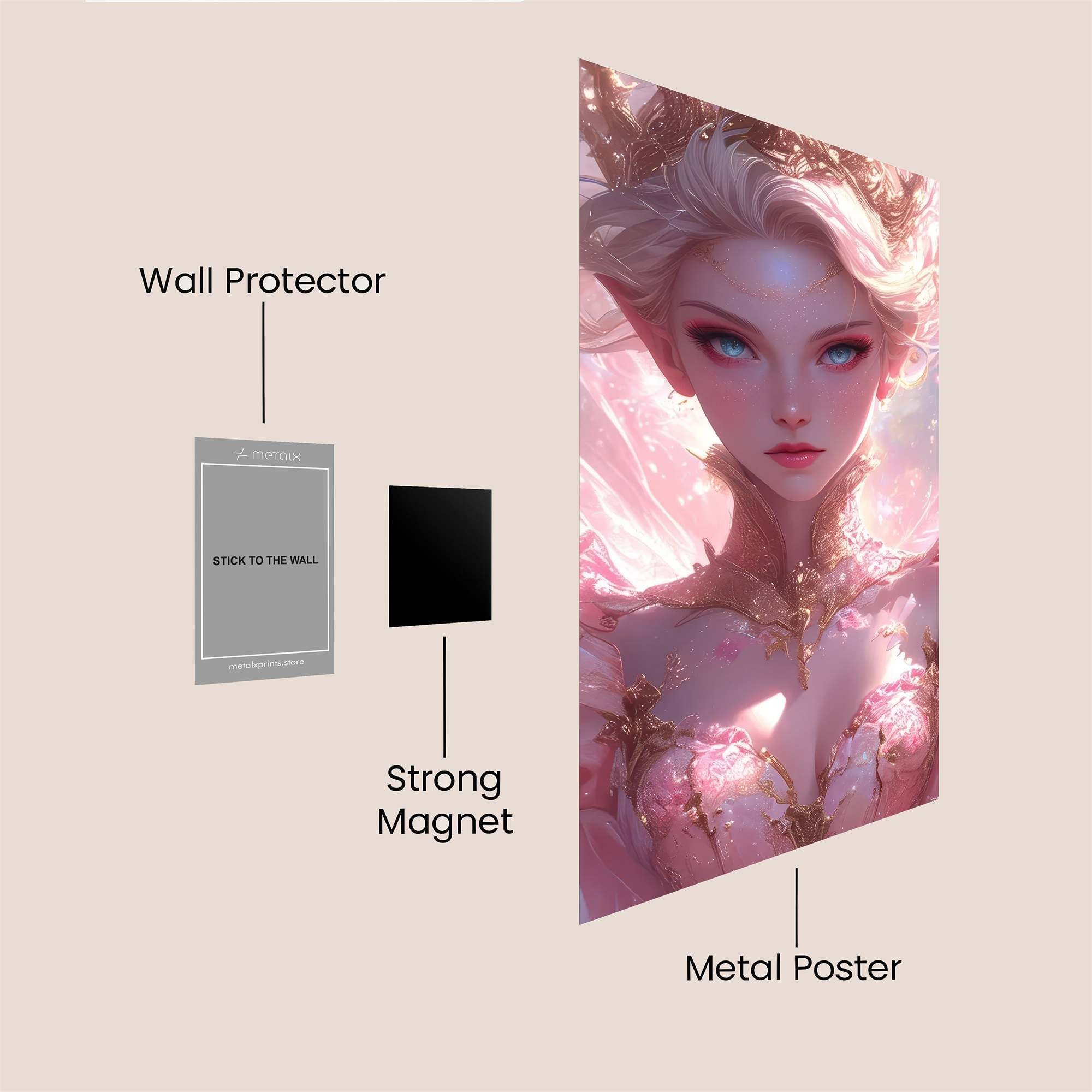 Fairy Enchantress Safe Wall Magnetic / M