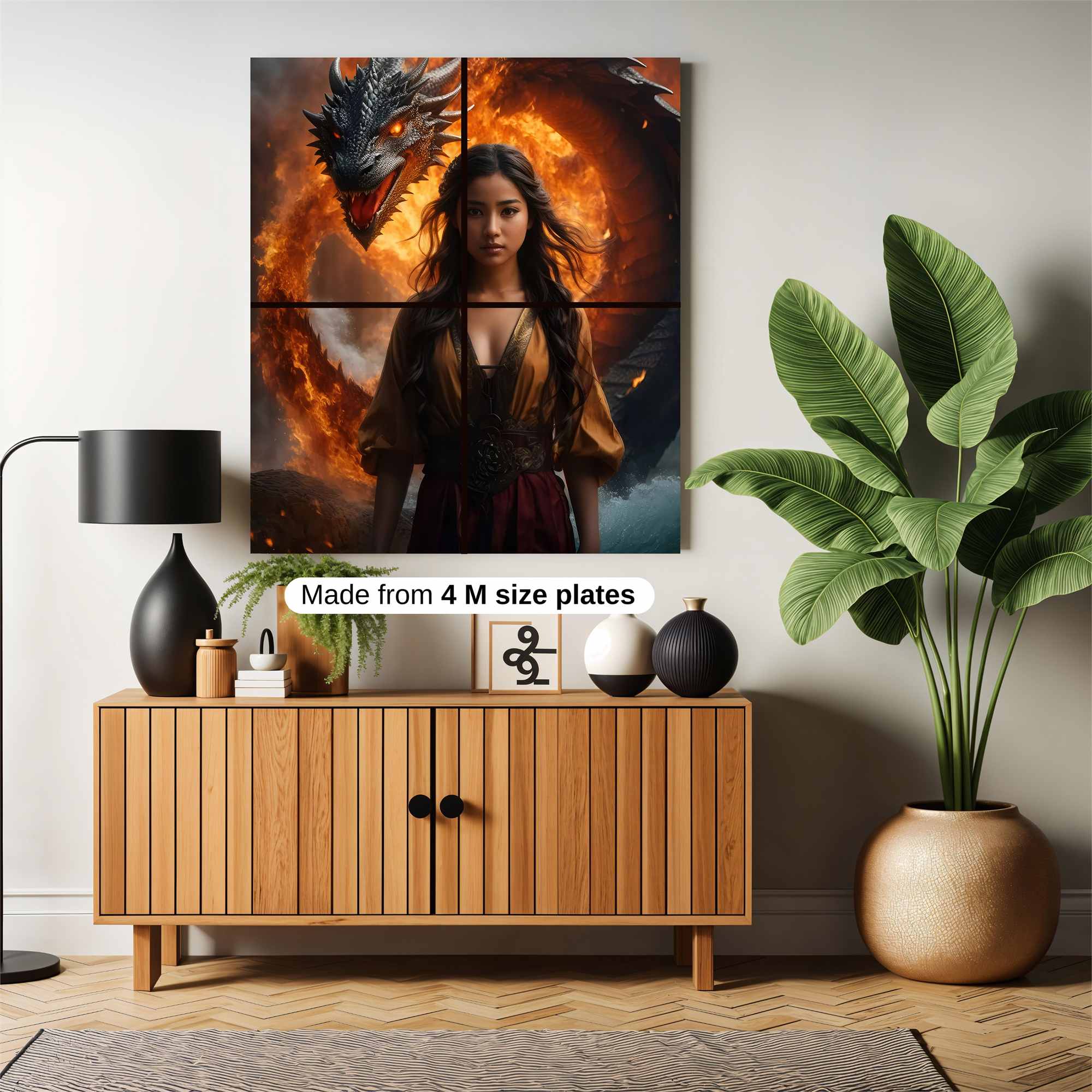 Dragon Defiance Safe Wall Magnetic / M
