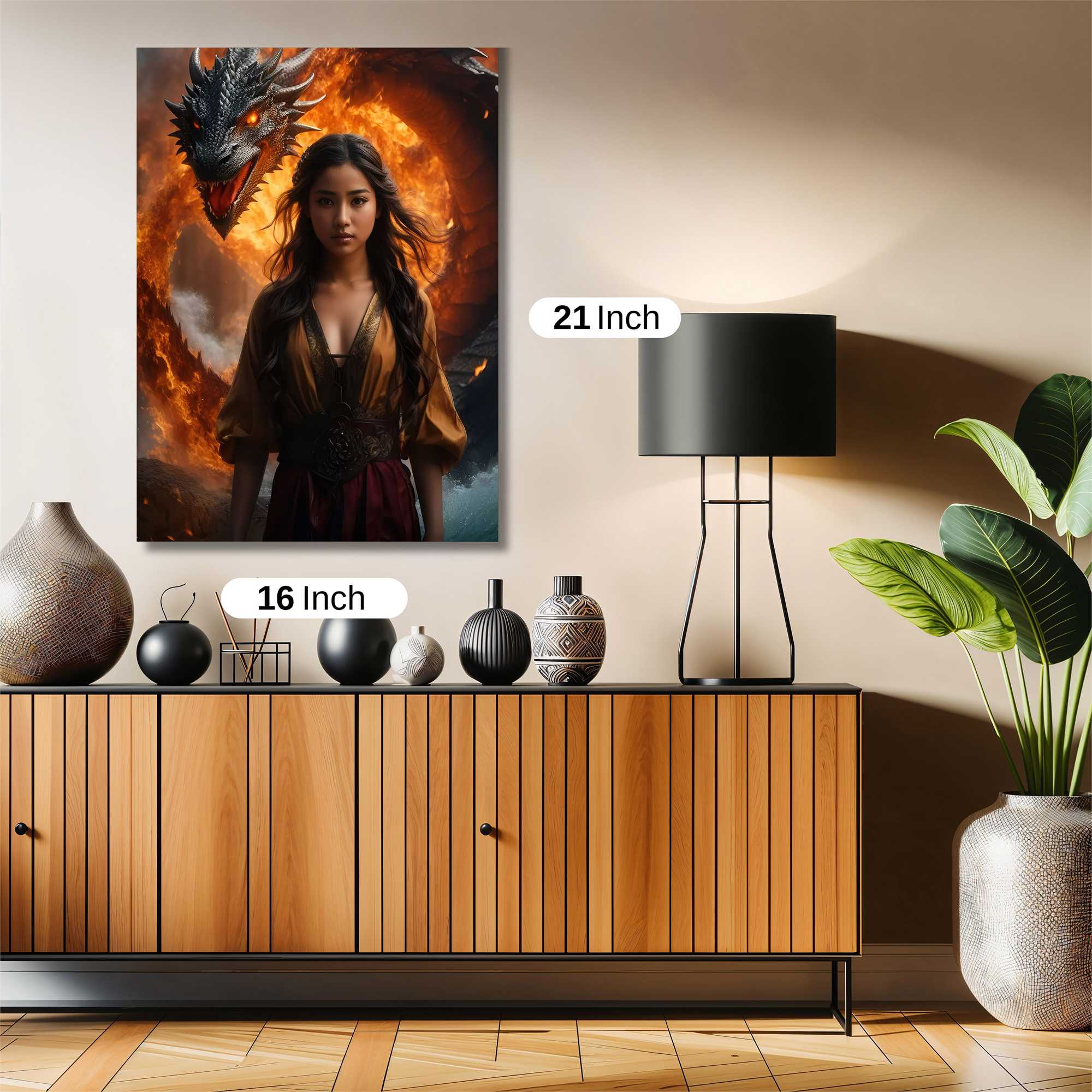 Dragon Defiance Safe Wall Magnetic / M