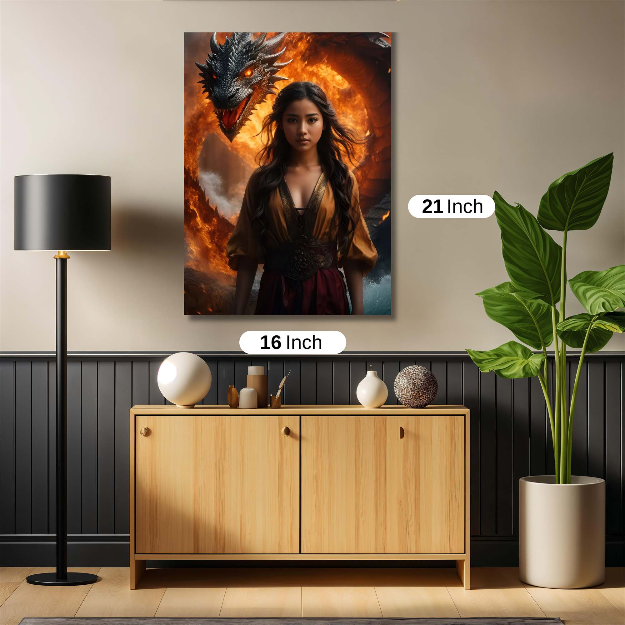 Dragon Defiance Safe Wall Magnetic / M