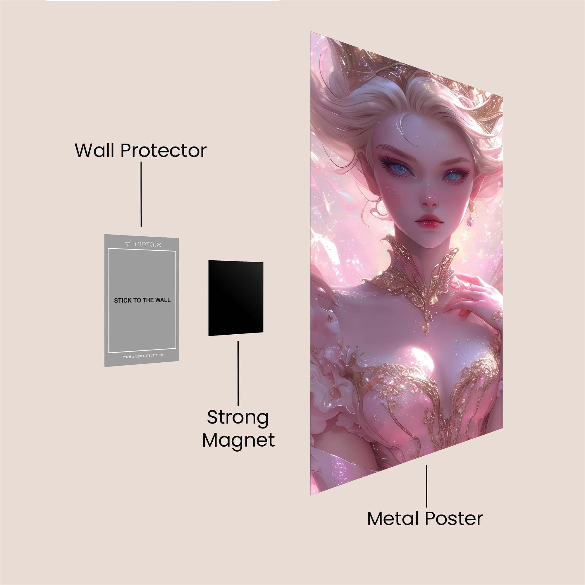 Fairy Enchantment Safe Wall Magnetic / M