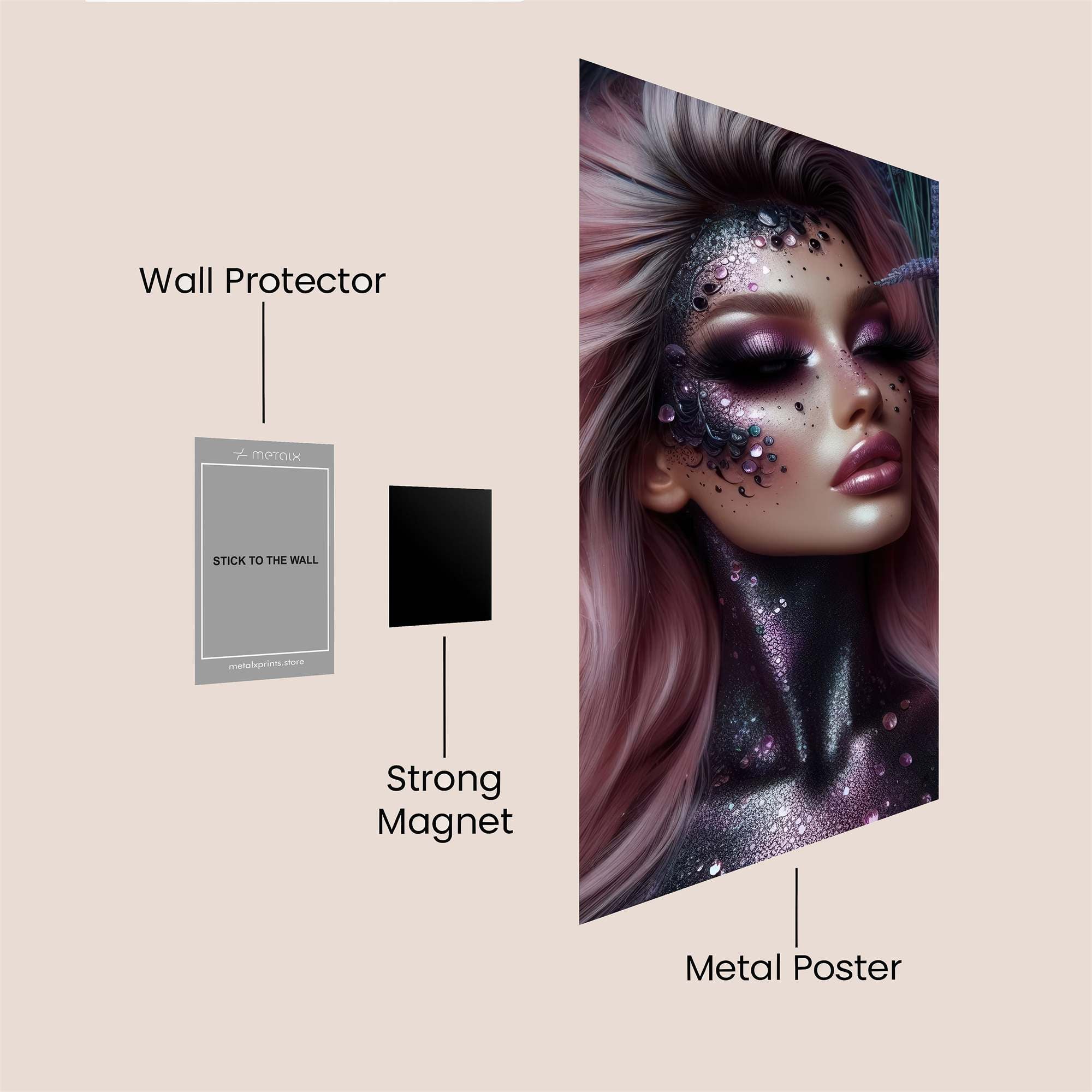 Mystic Enigma Safe Wall Magnetic / M