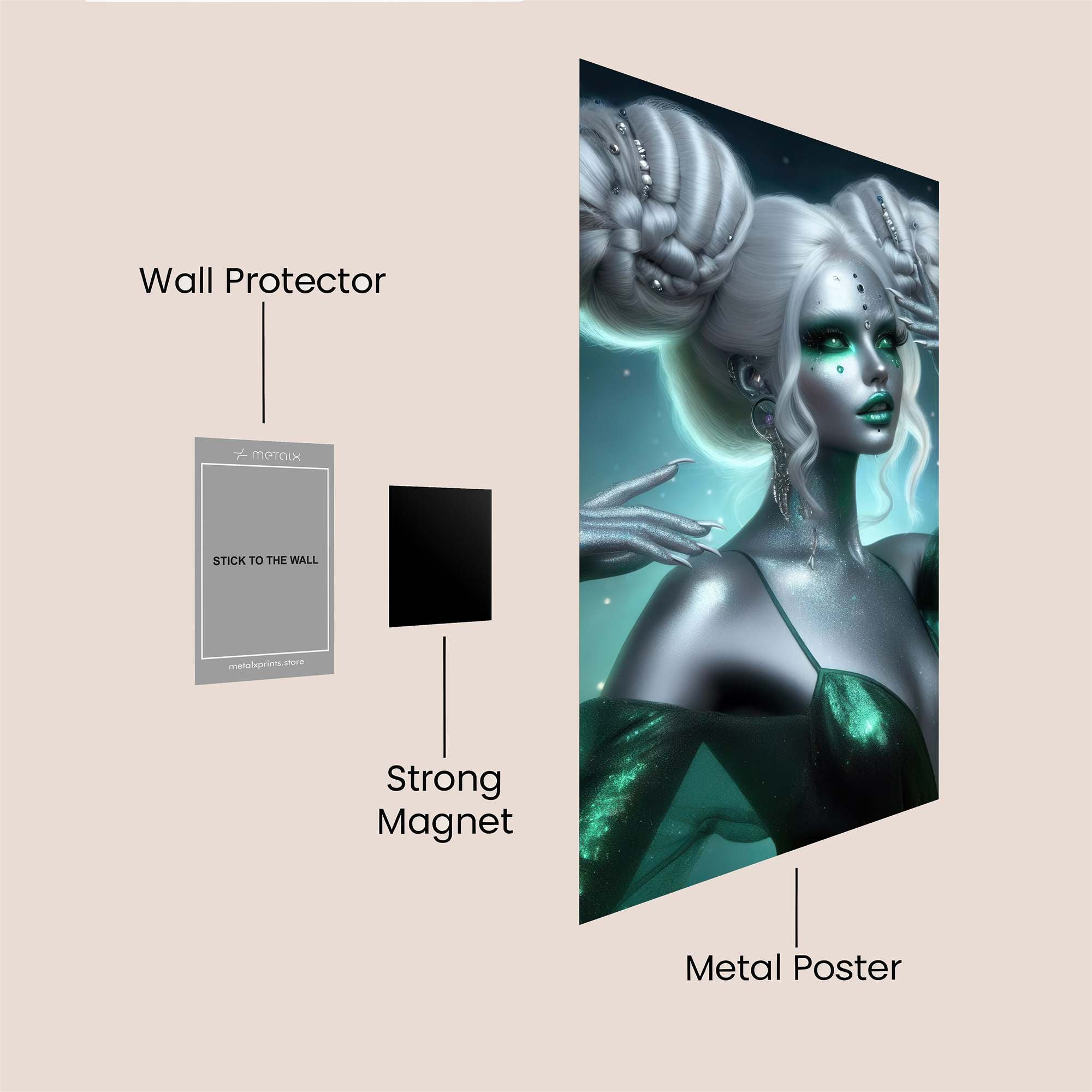 Luna Enchantress Safe Wall Magnetic / M