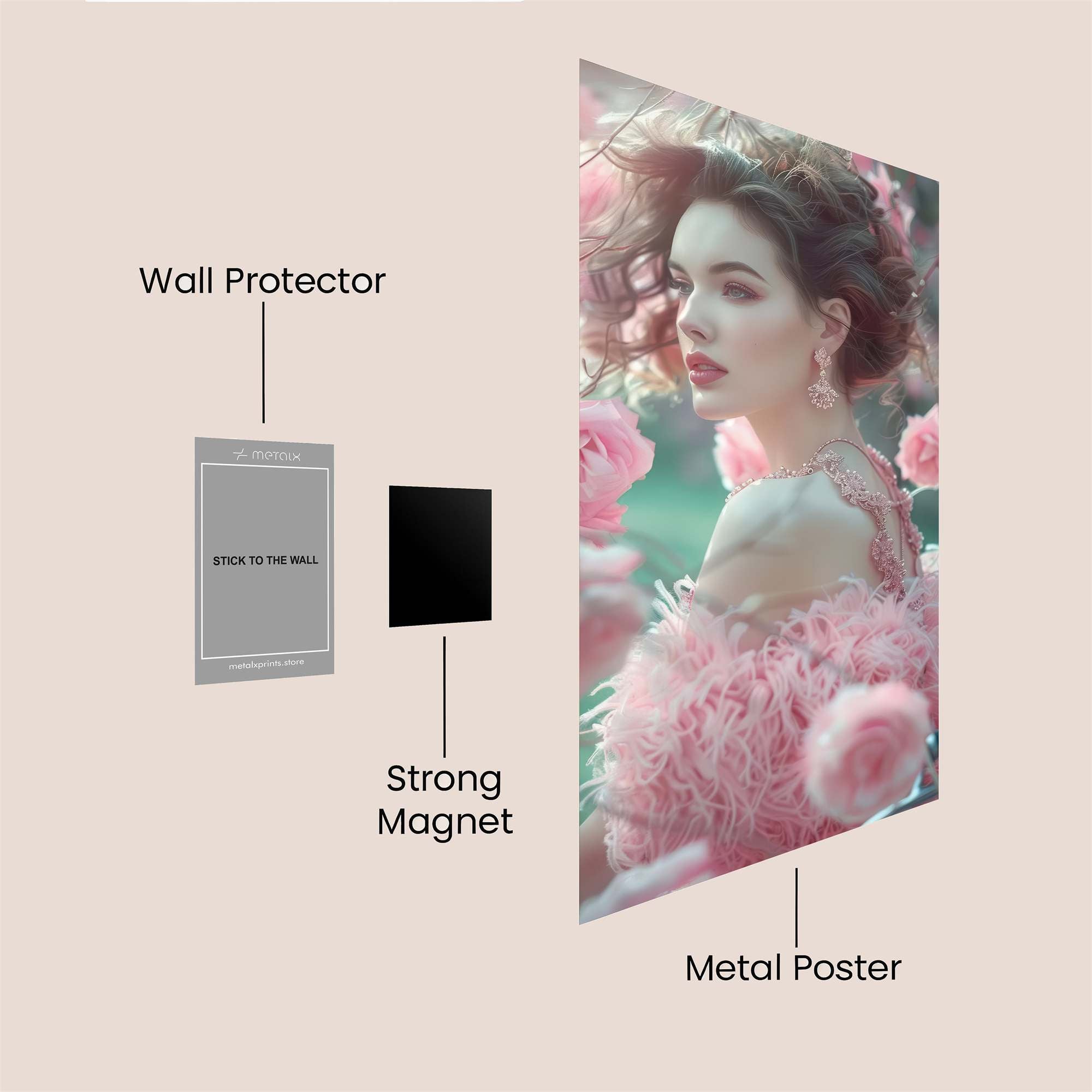 Blossom Bliss Safe Wall Magnetic / M