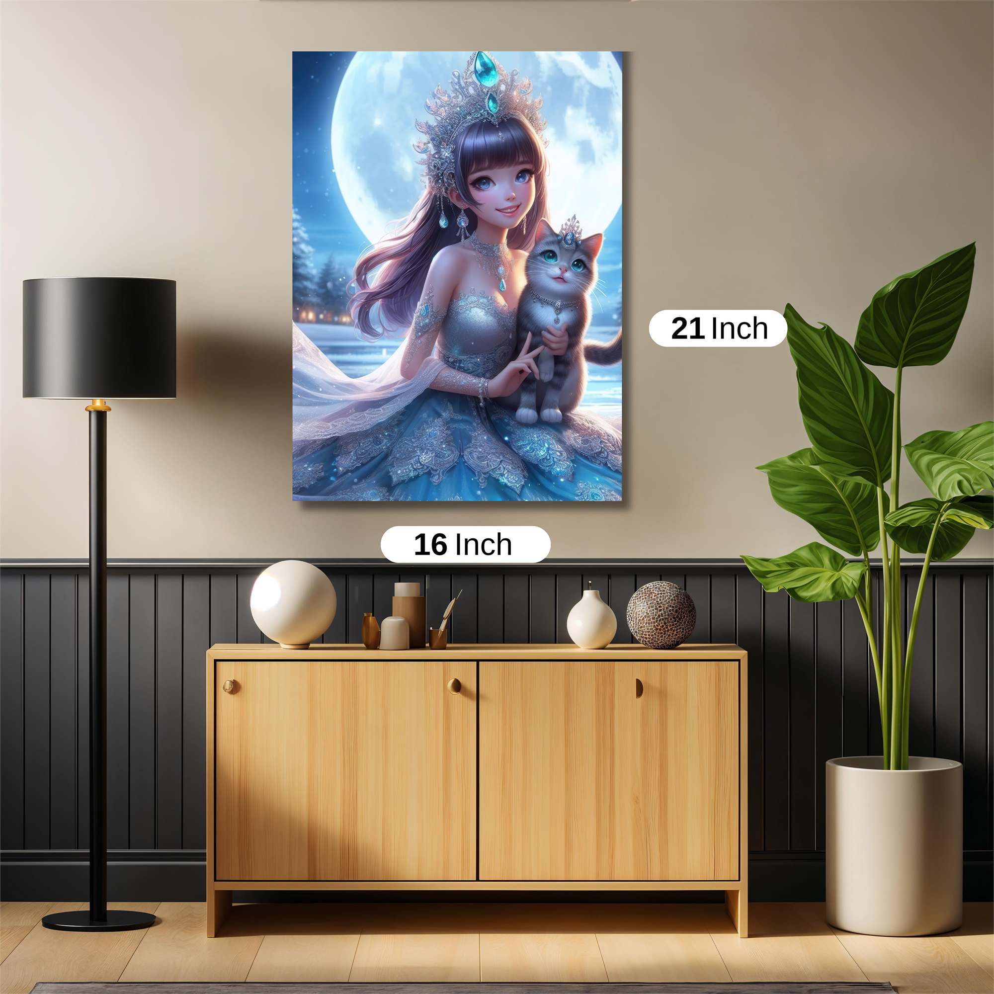 Luna Enchantress Safe Wall Magnetic / M