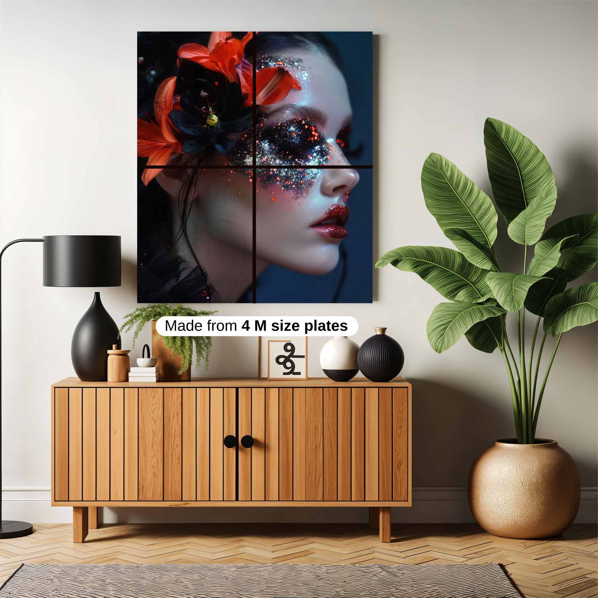 Flower Enigma Safe Wall Magnetic / M