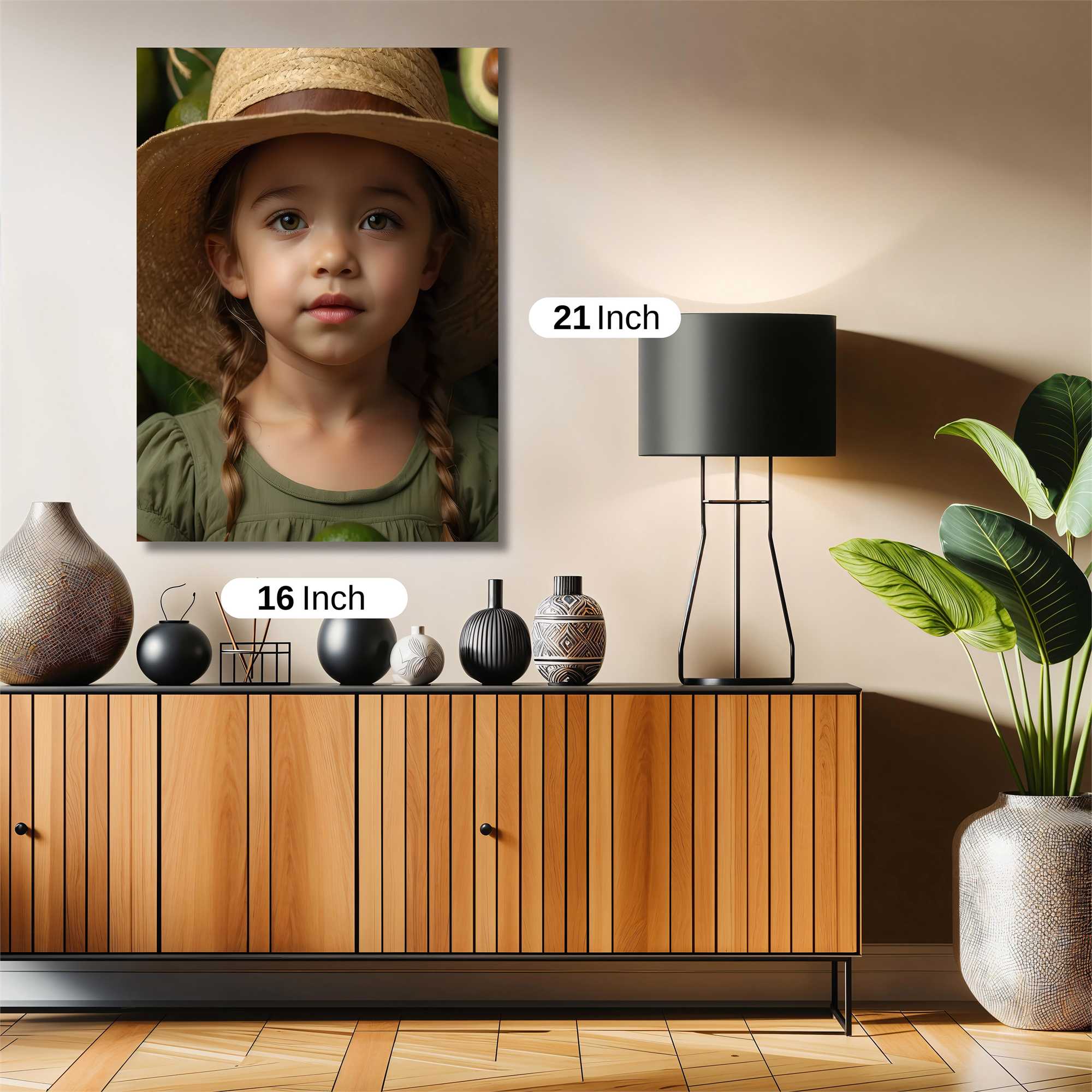 Avocado Whimsy Safe Wall Magnetic / M