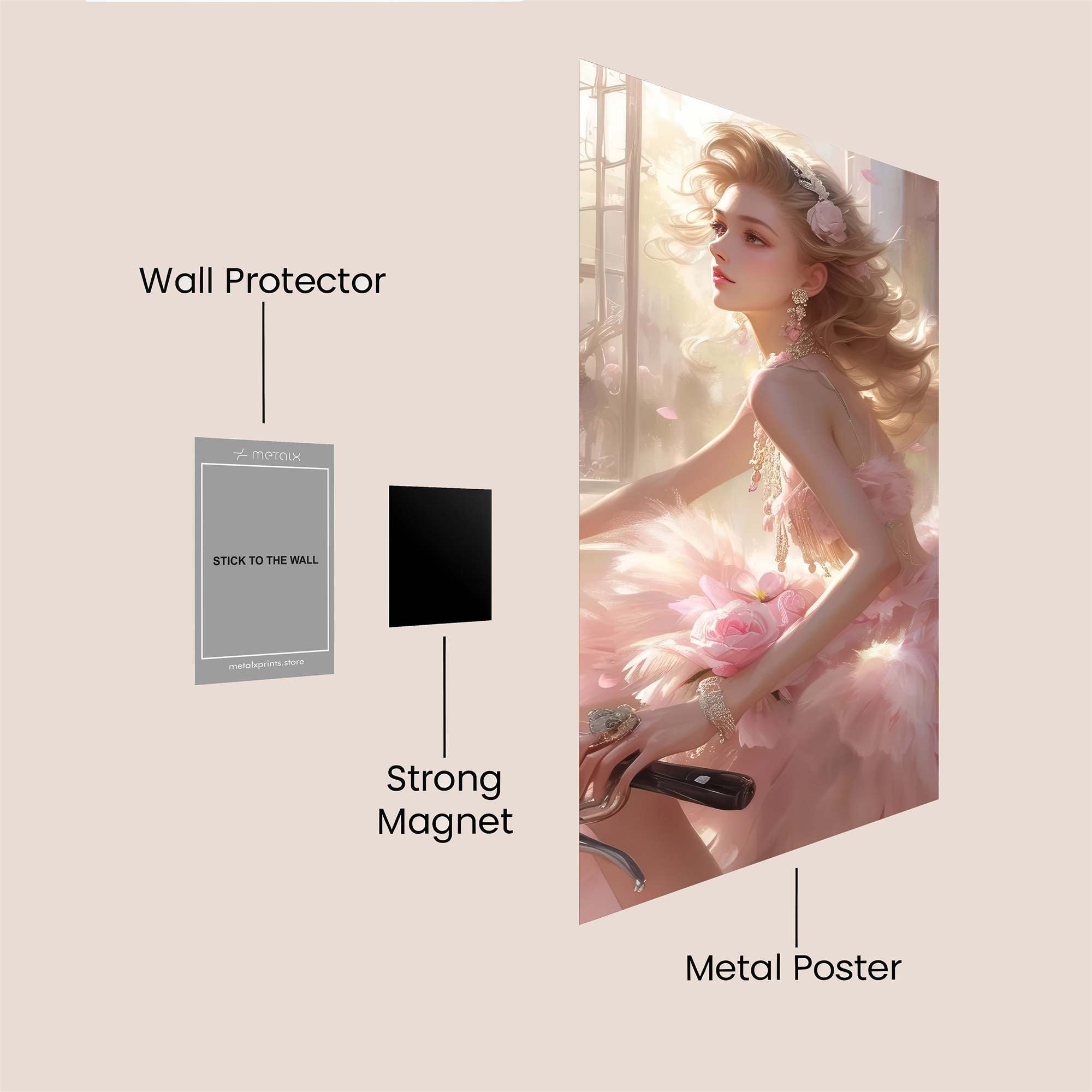 RoseWhisper Safe Wall Magnetic / M