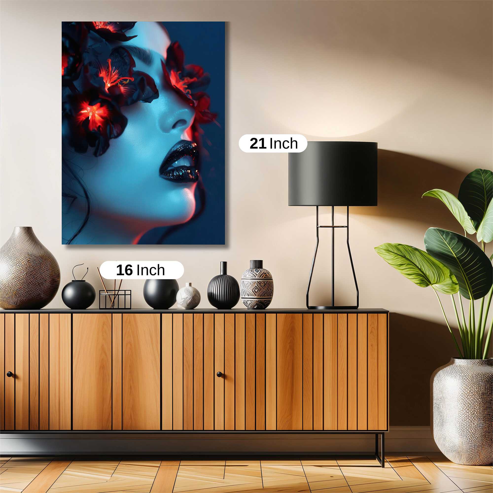 Floral Enigma Safe Wall Magnetic / M