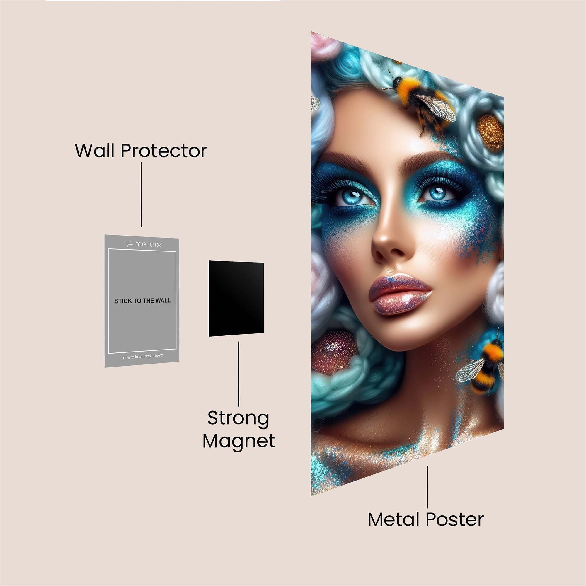 FlowerFantasy Safe Wall Magnetic / M