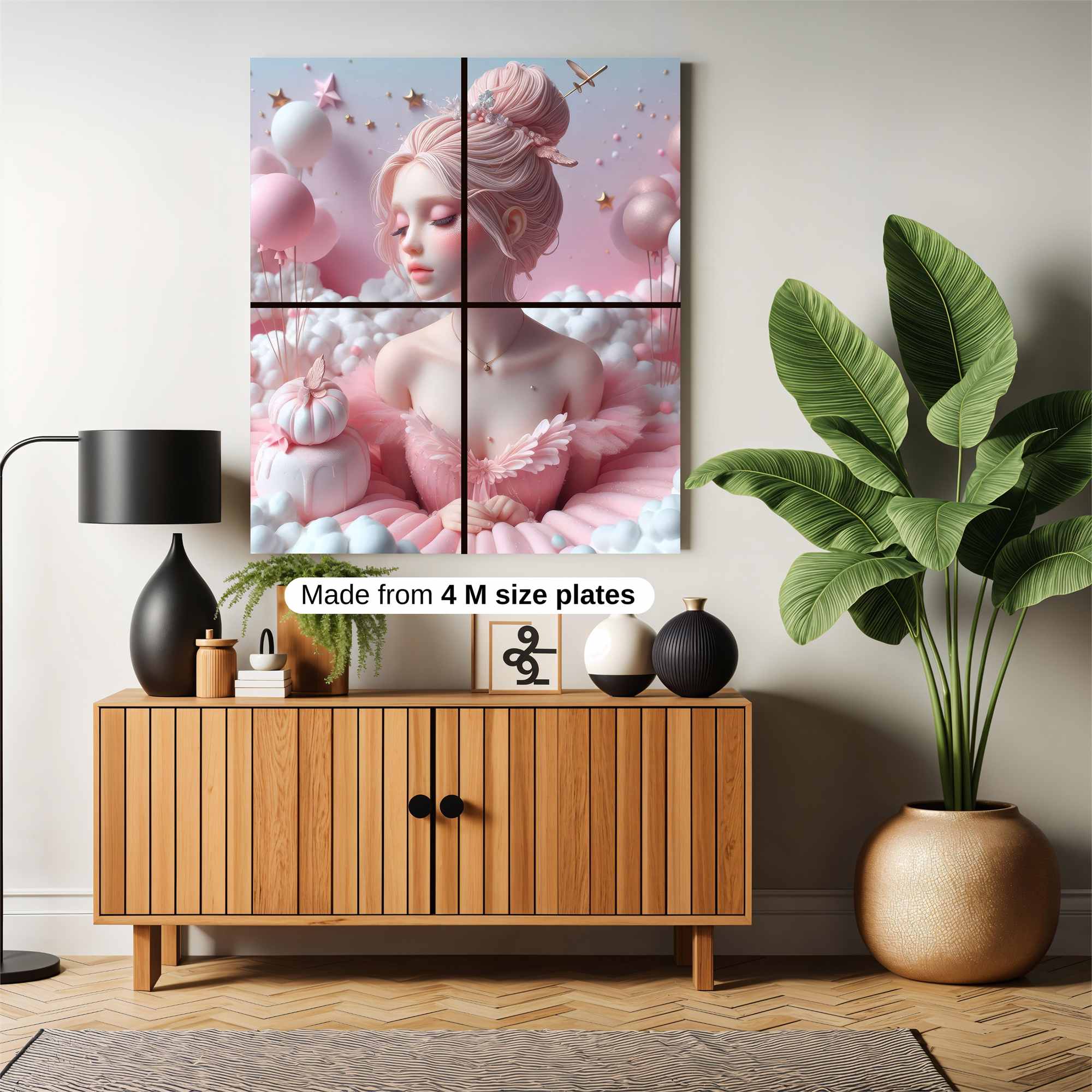 Ballerina Bliss Safe Wall Magnetic / M