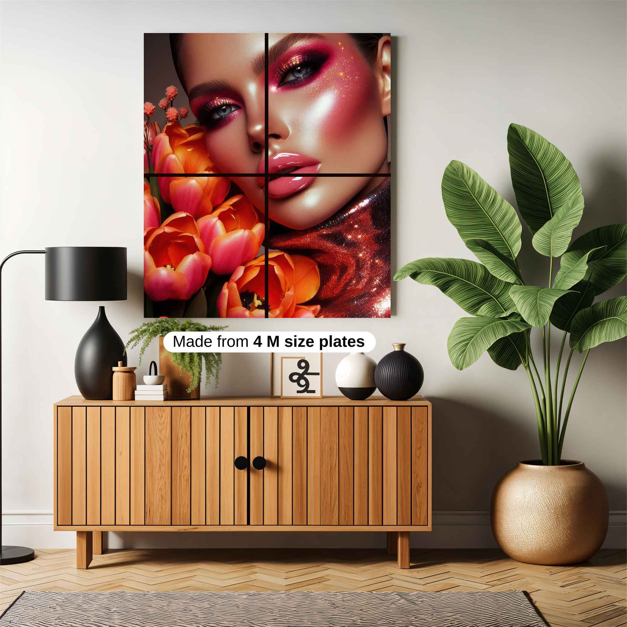 Tulip Radiance Safe Wall Magnetic / M