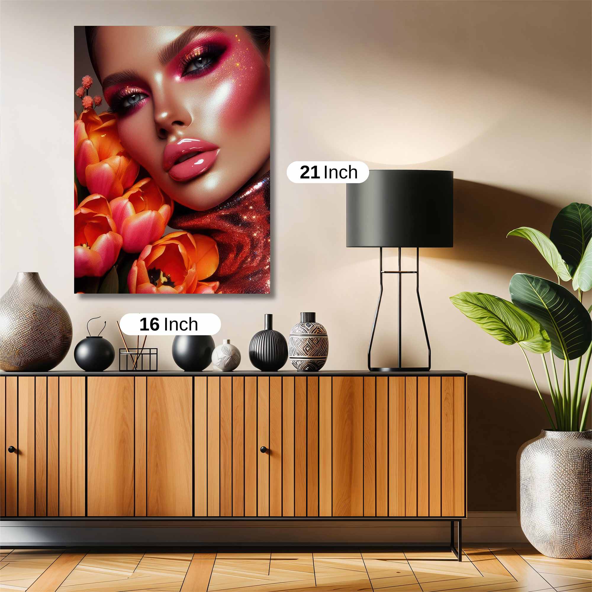 Tulip Radiance Safe Wall Magnetic / M