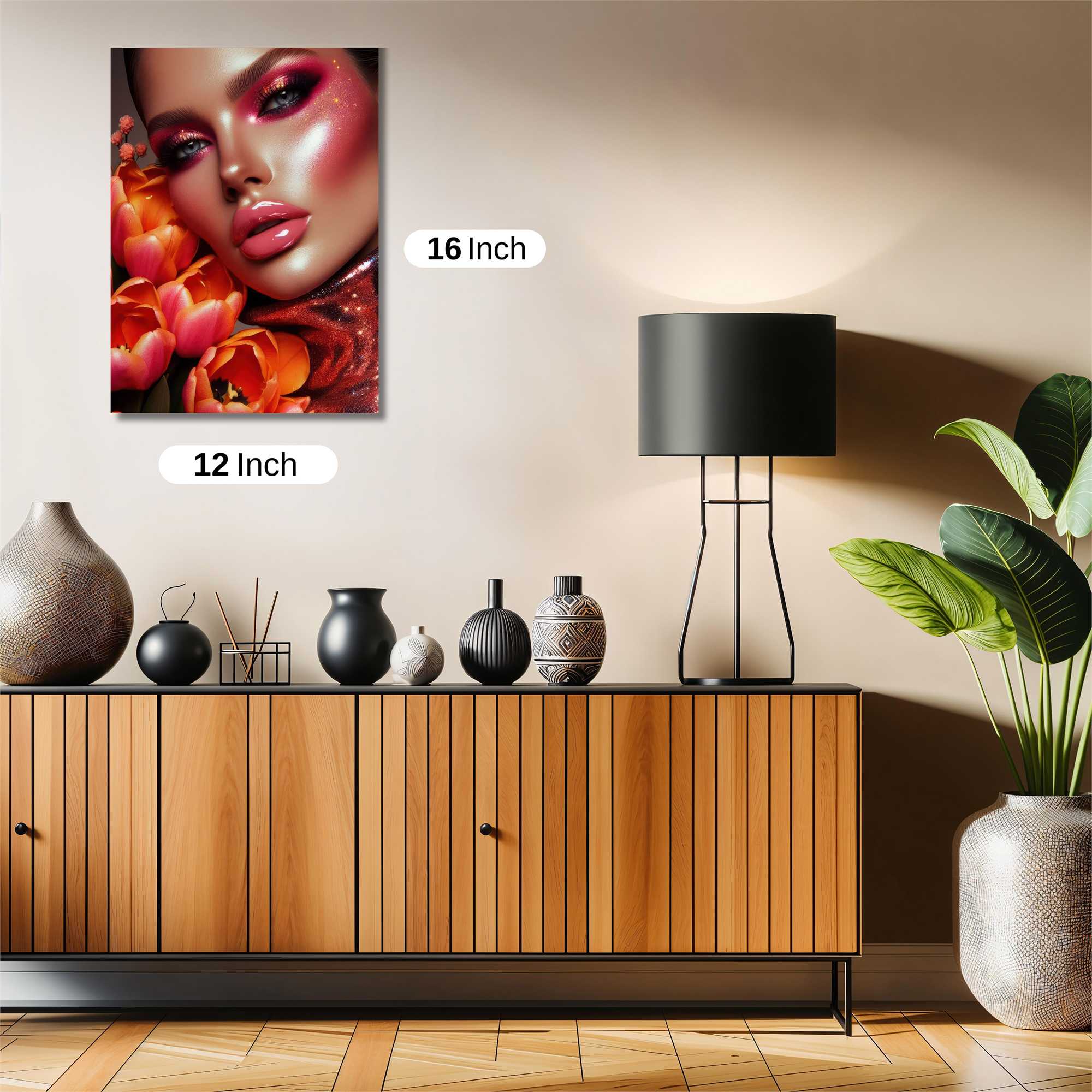 Tulip Radiance Safe Wall Magnetic / M
