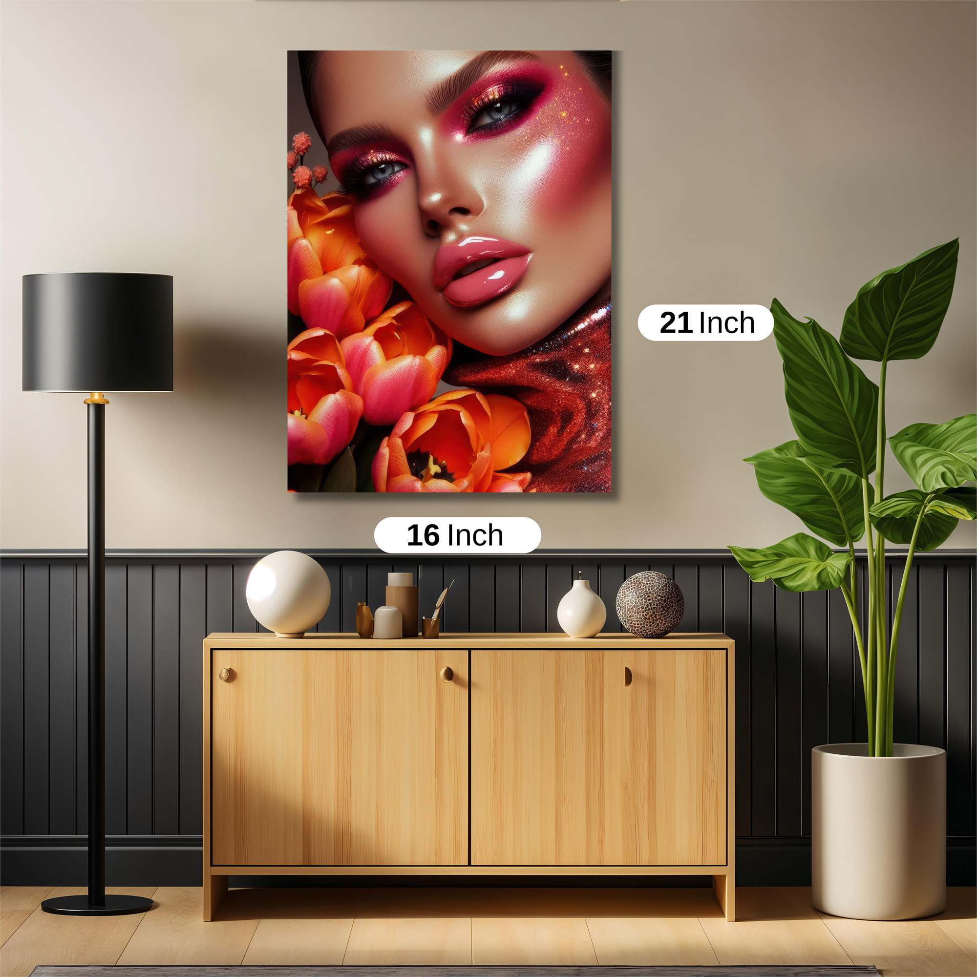 Tulip Radiance Safe Wall Magnetic / M