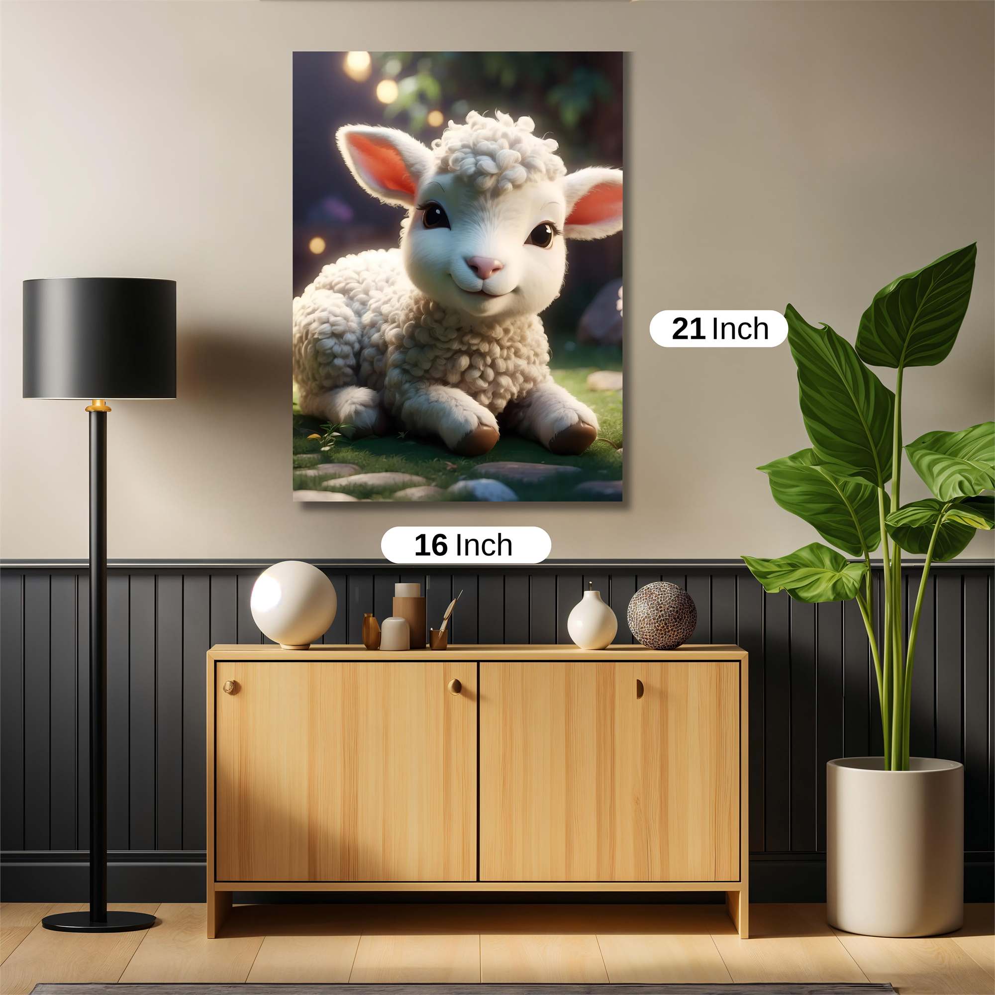Lamb Serenity Safe Wall Magnetic / M