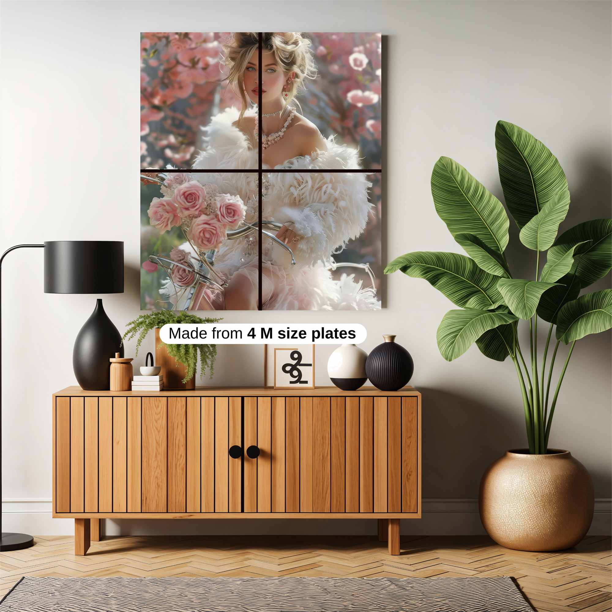 Blossom Elegance Safe Wall Magnetic / M