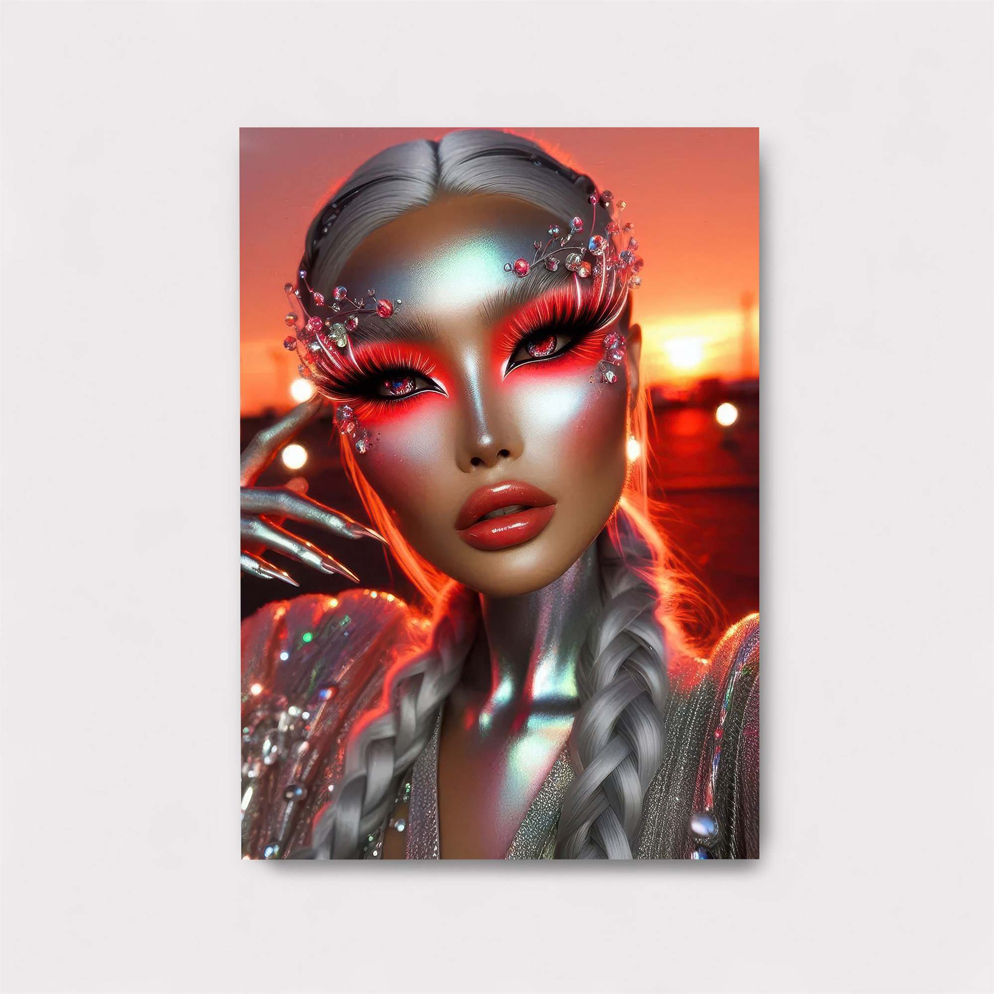 Cyber Enchantress Safe Wall Magnetic / M