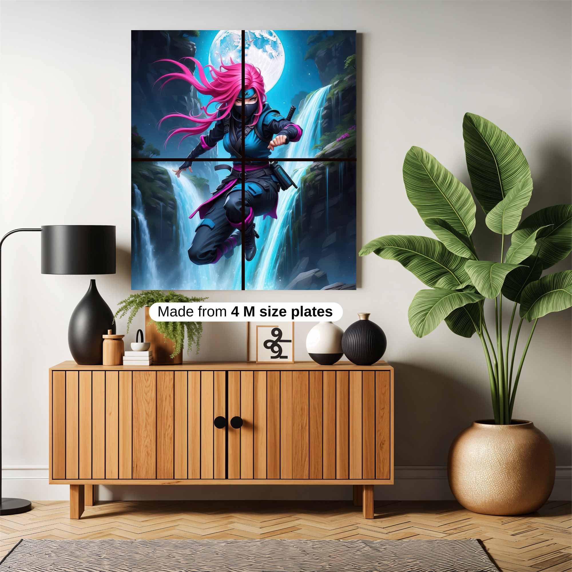 Ninja Serenity Safe Wall Magnetic / M