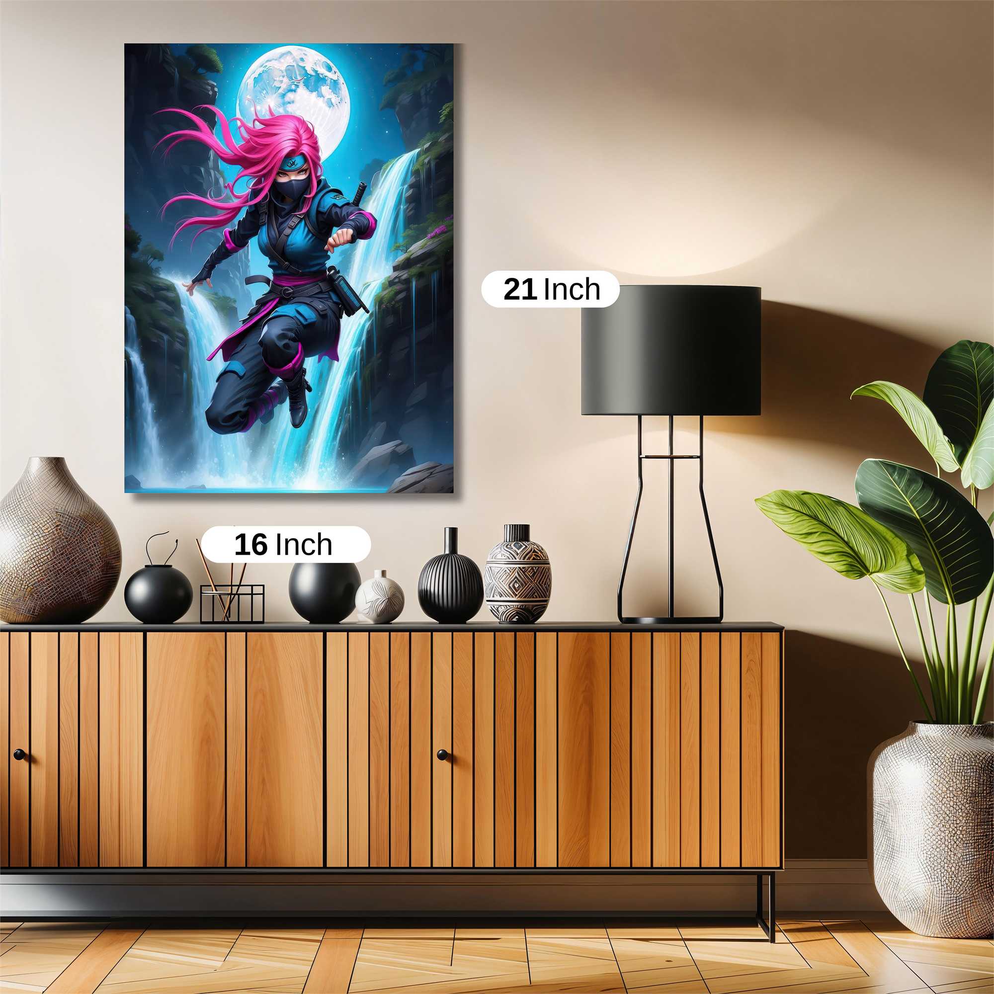 Ninja Serenity Safe Wall Magnetic / M