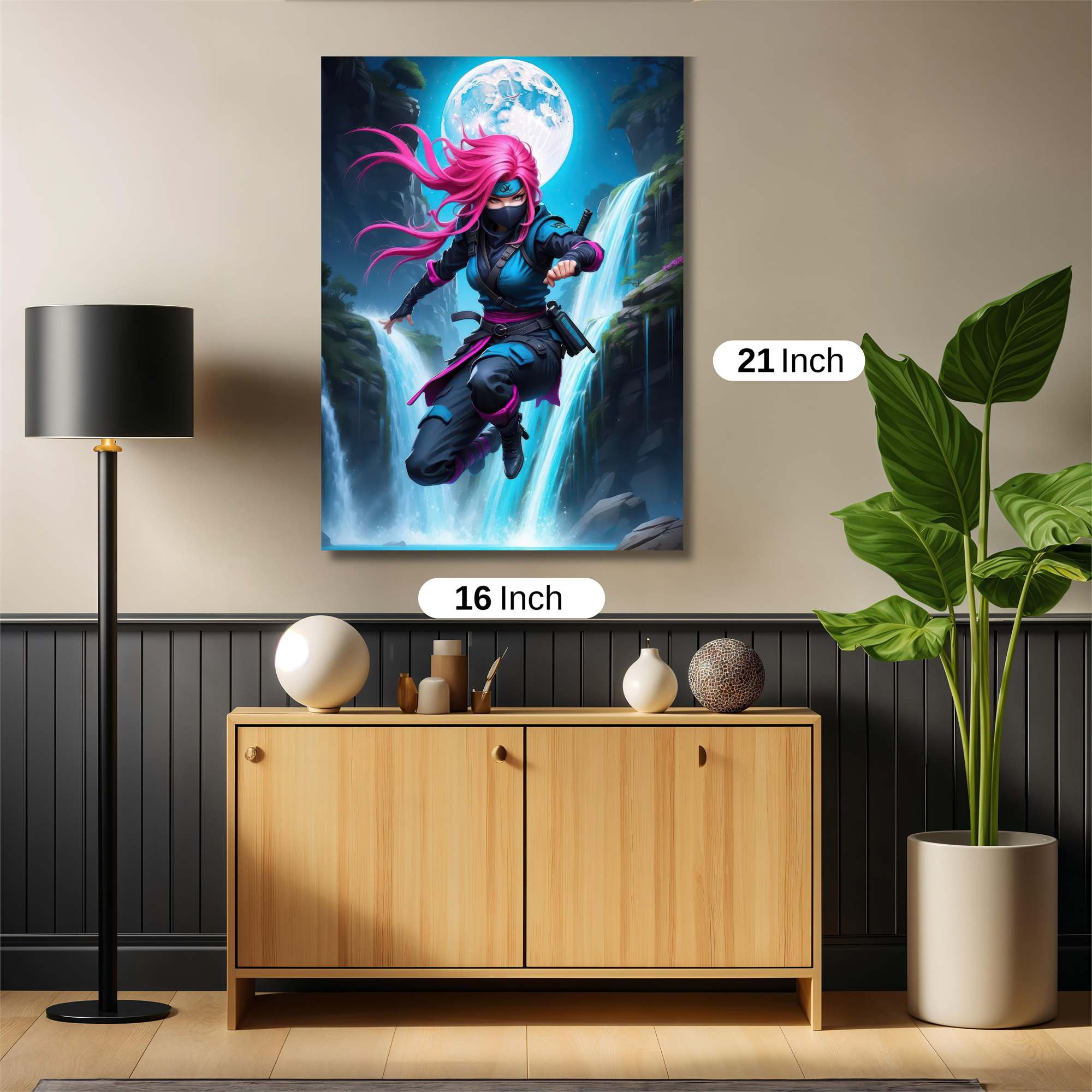 Ninja Serenity Safe Wall Magnetic / M