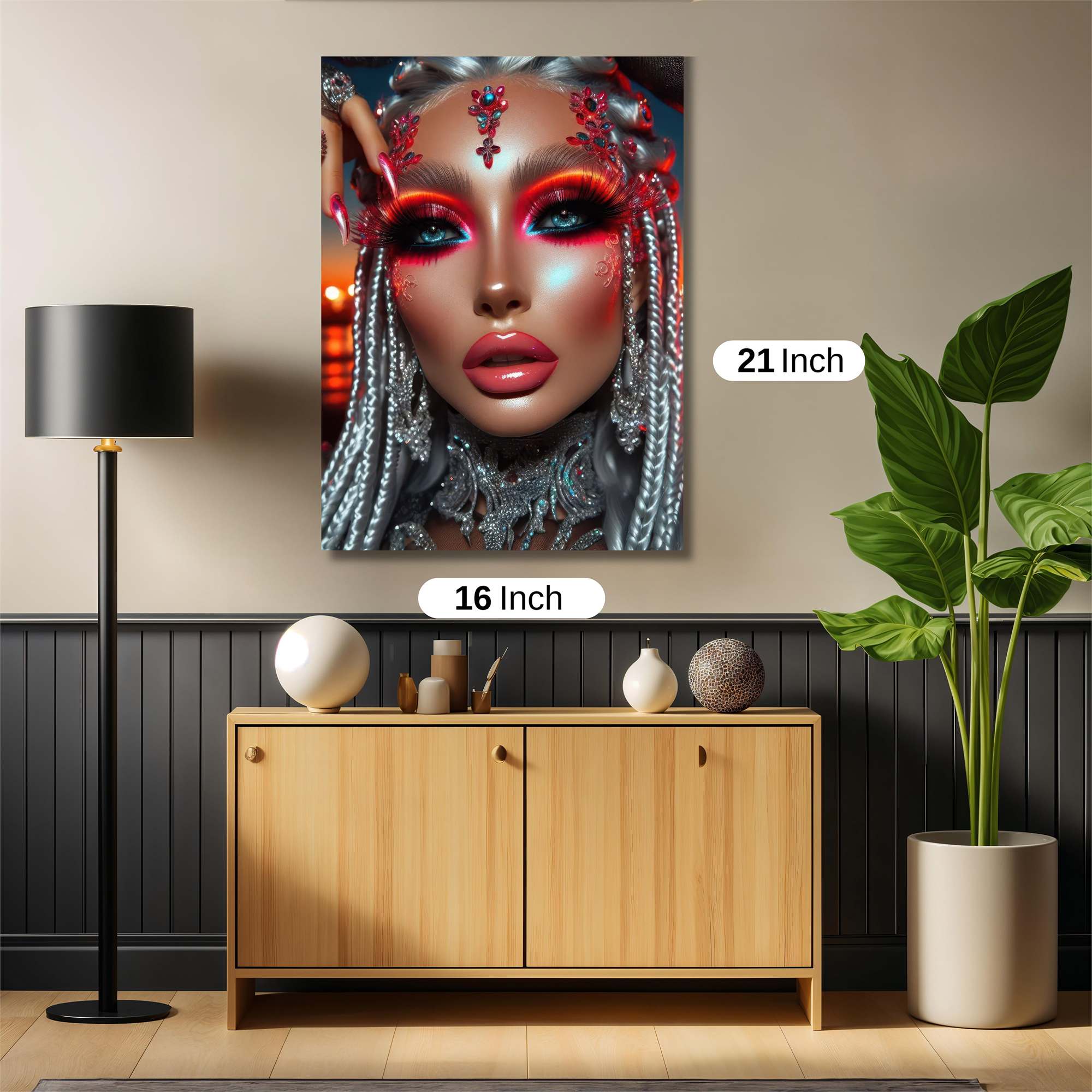 Goddess Radiant Safe Wall Magnetic / M