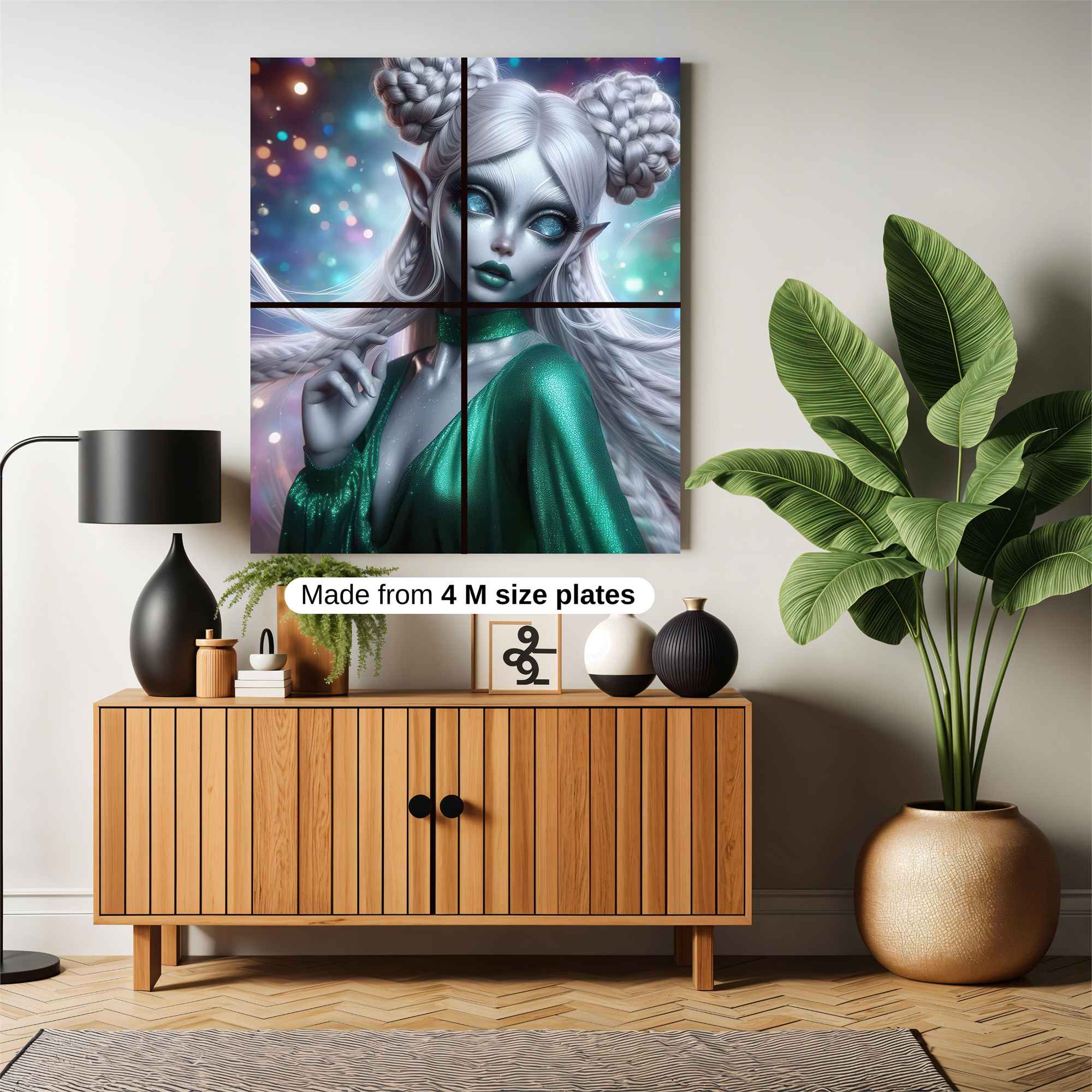 Elven Enchantment Safe Wall Magnetic / M