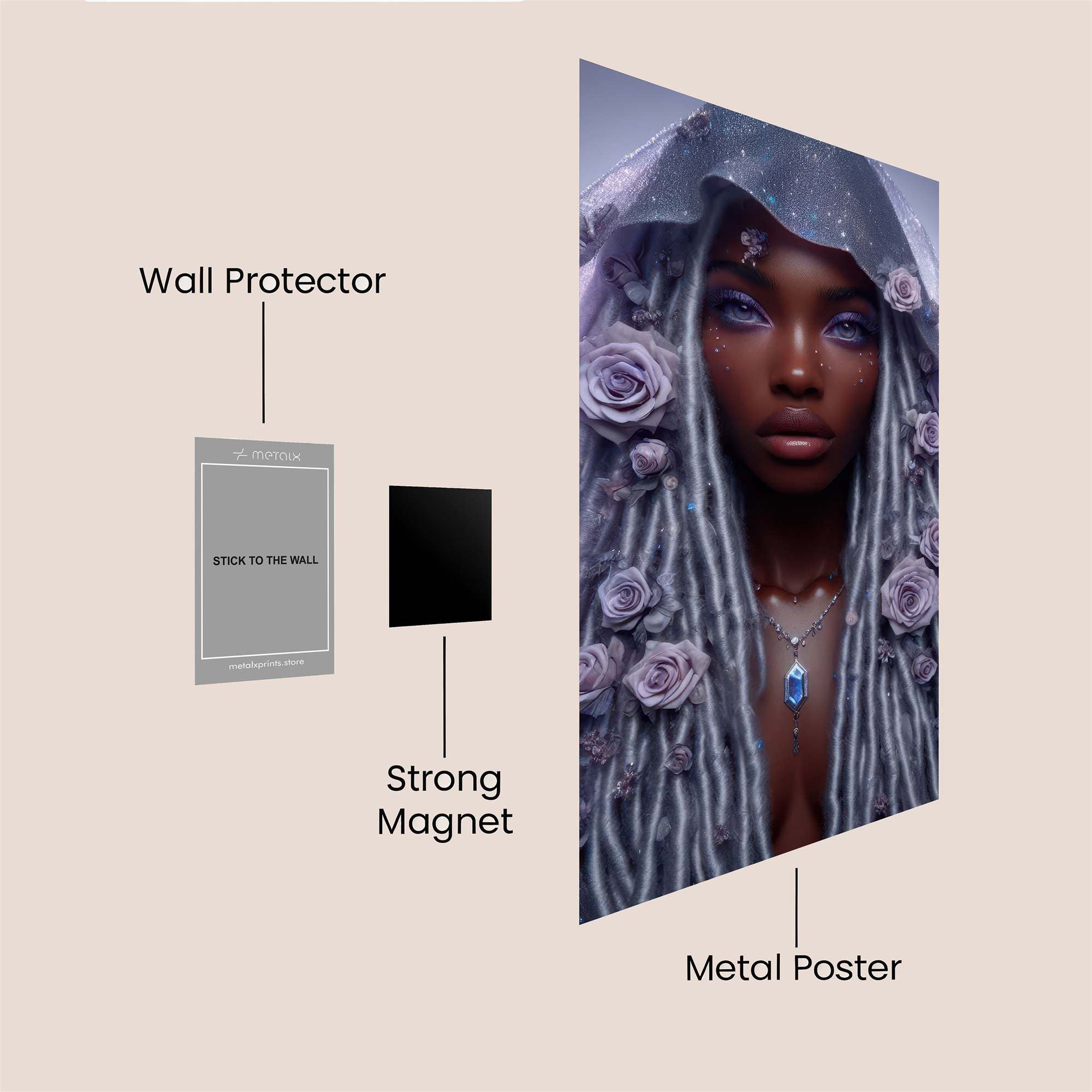 Celestial Enchantress Safe Wall Magnetic / M