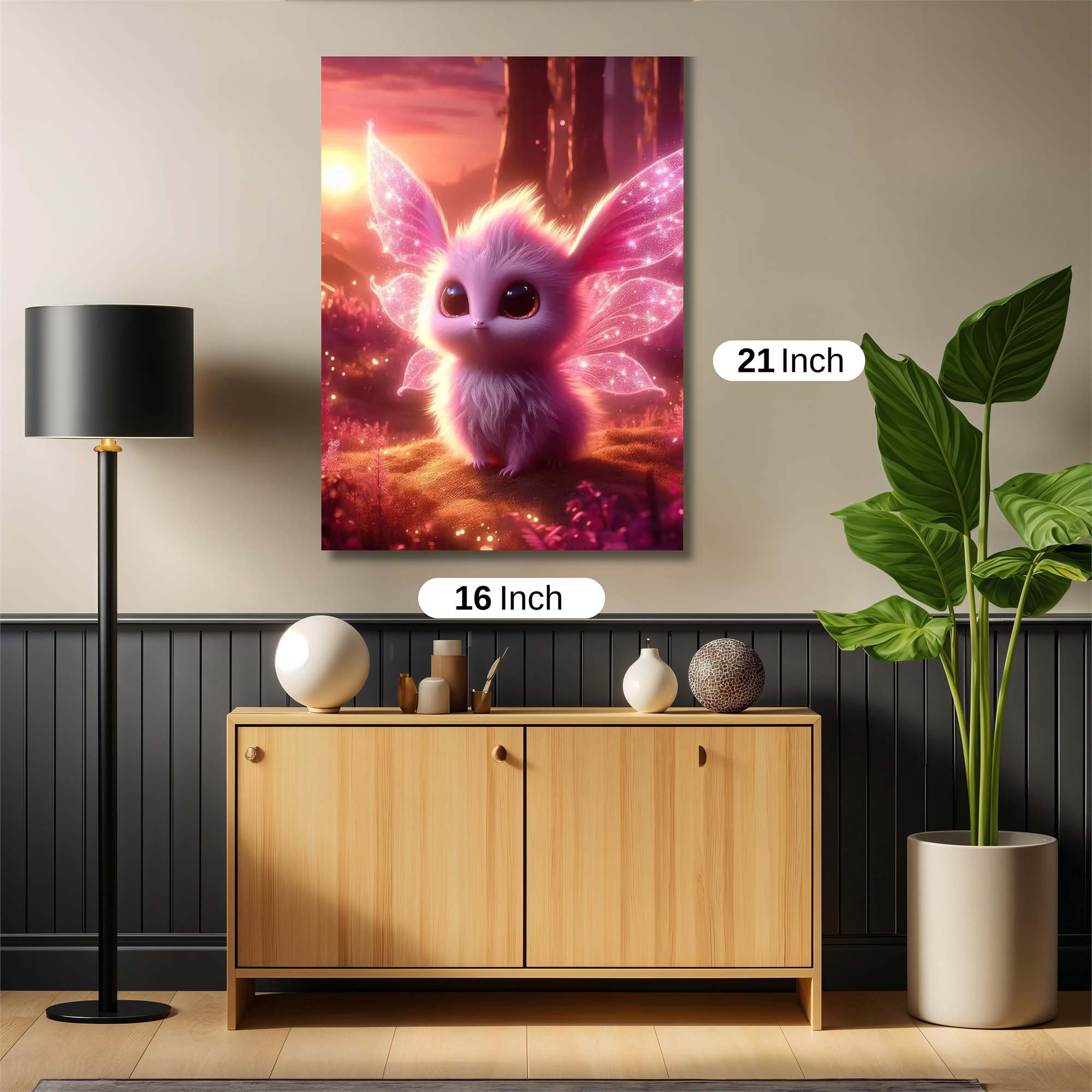 Fairy Twilight Safe Wall Magnetic / M