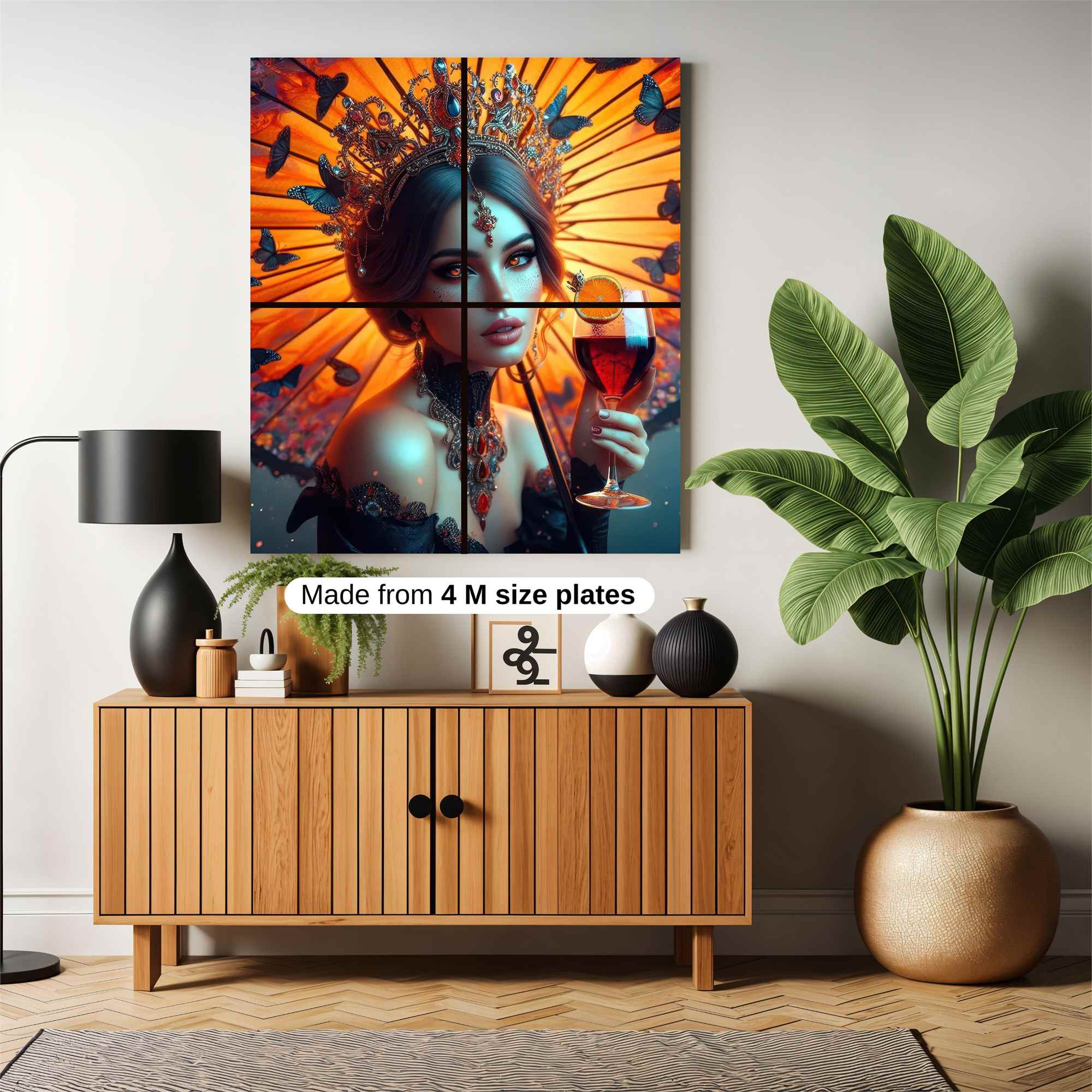 Butterfly Empress Safe Wall Magnetic / M