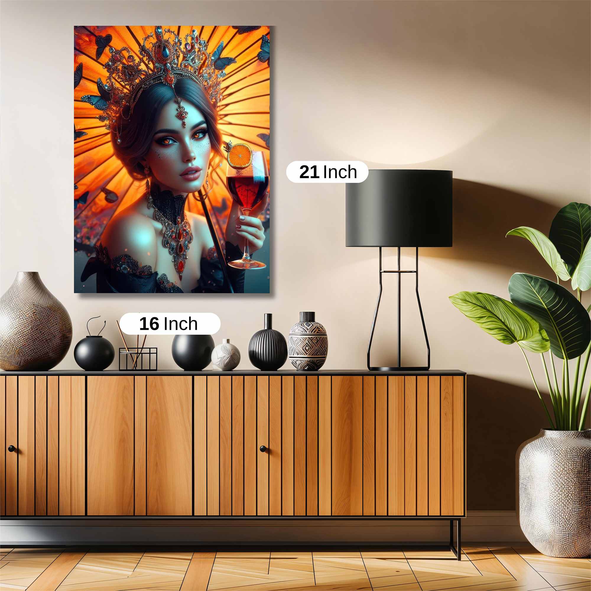 Butterfly Empress Safe Wall Magnetic / M