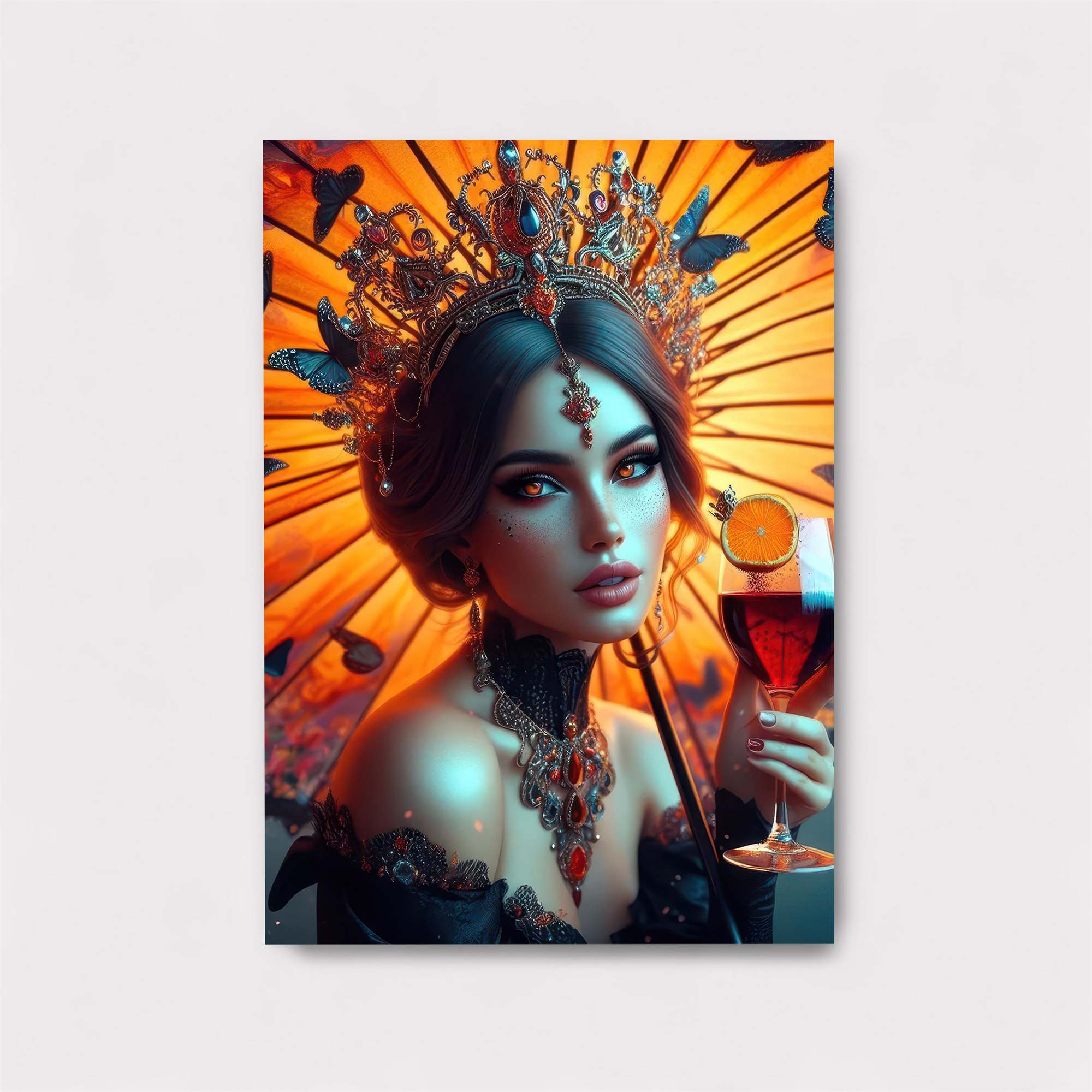 Butterfly Empress Safe Wall Magnetic / M