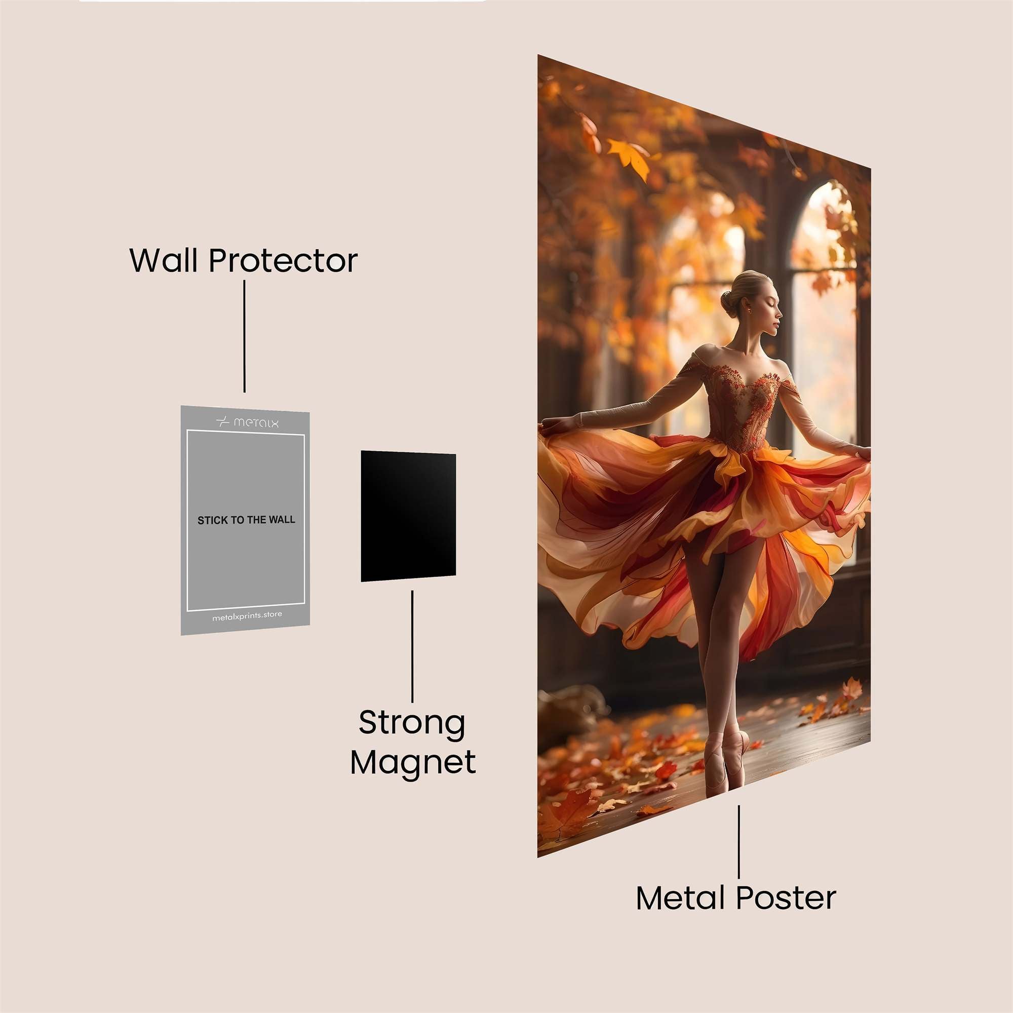 Autumn Enchantment Safe Wall Magnetic / M