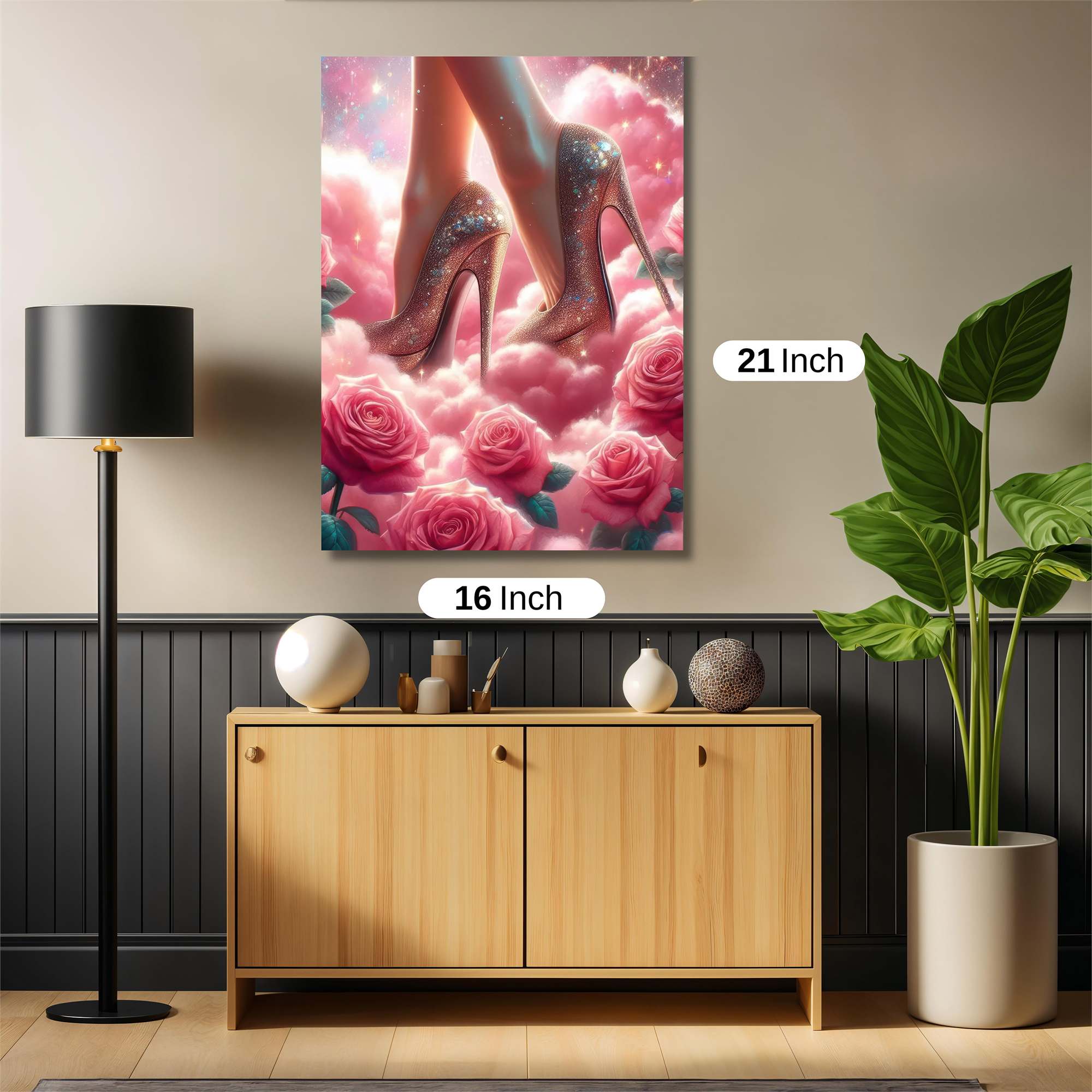 Rose Dream Safe Wall Magnetic / M