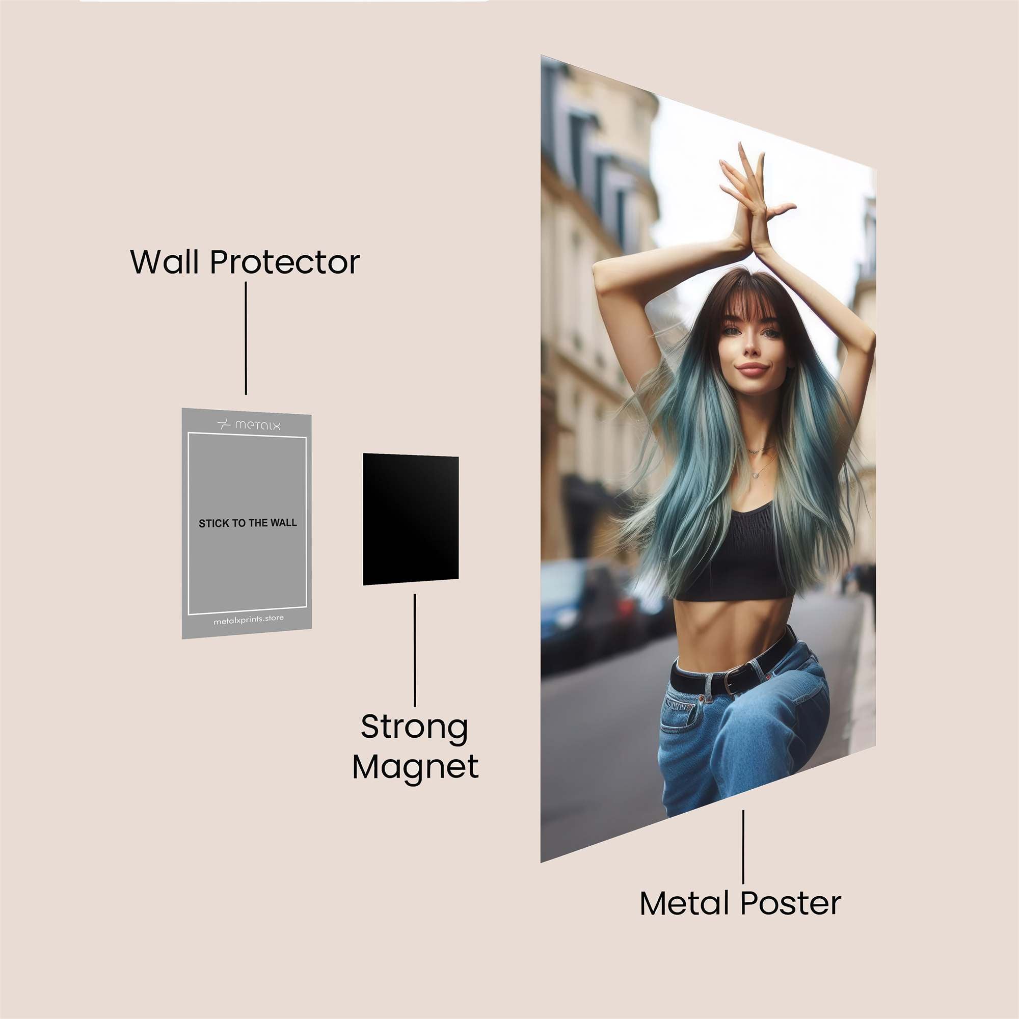 Aqua Serenity Safe Wall Magnetic / M