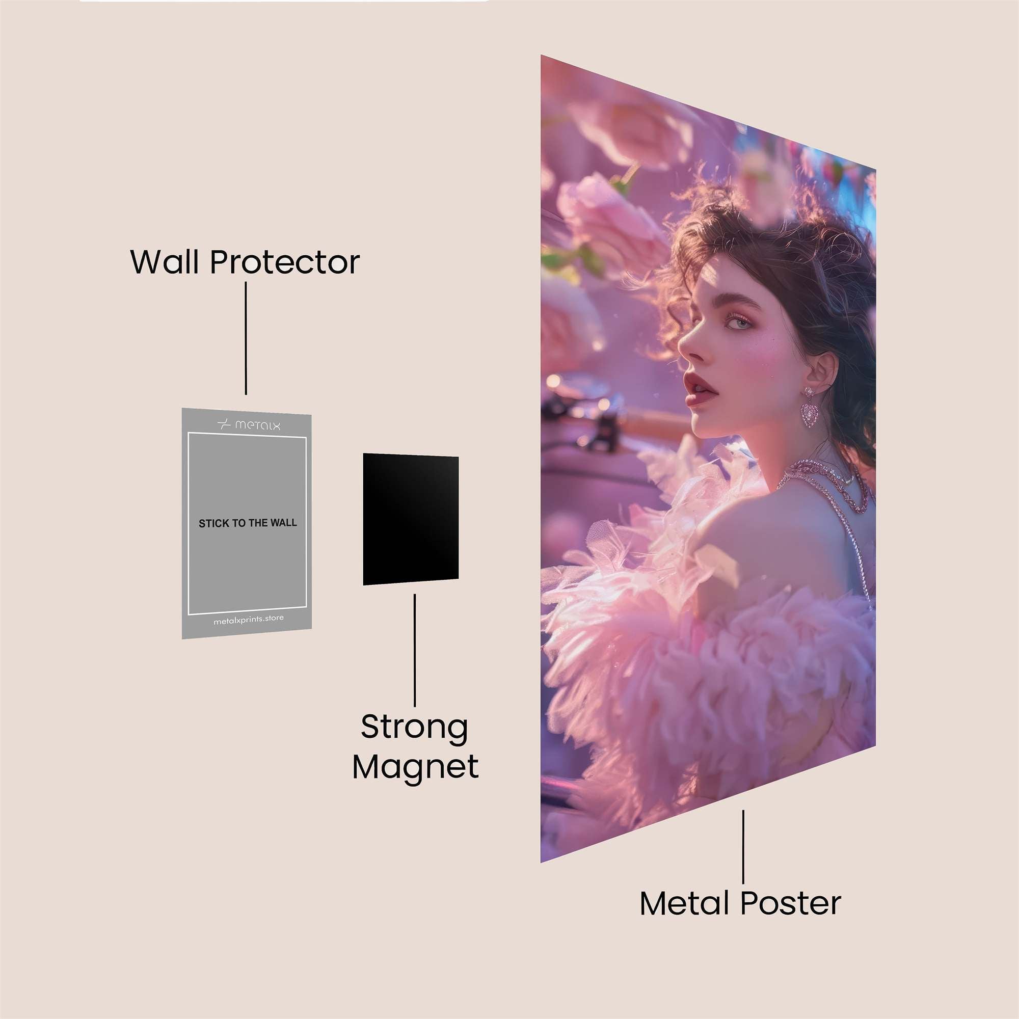 Blossom Dream Safe Wall Magnetic / M