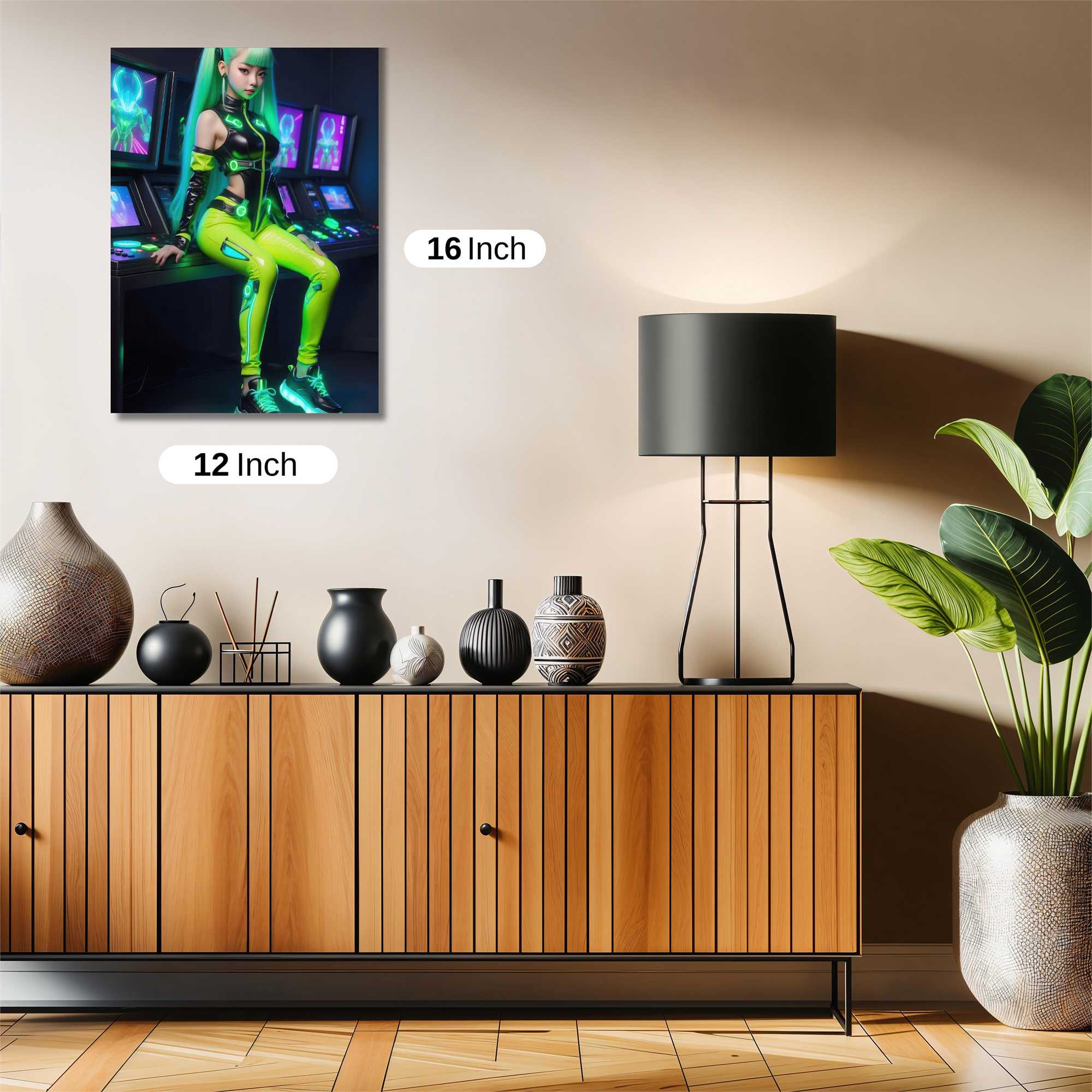 Neon Enigma Safe Wall Magnetic / M