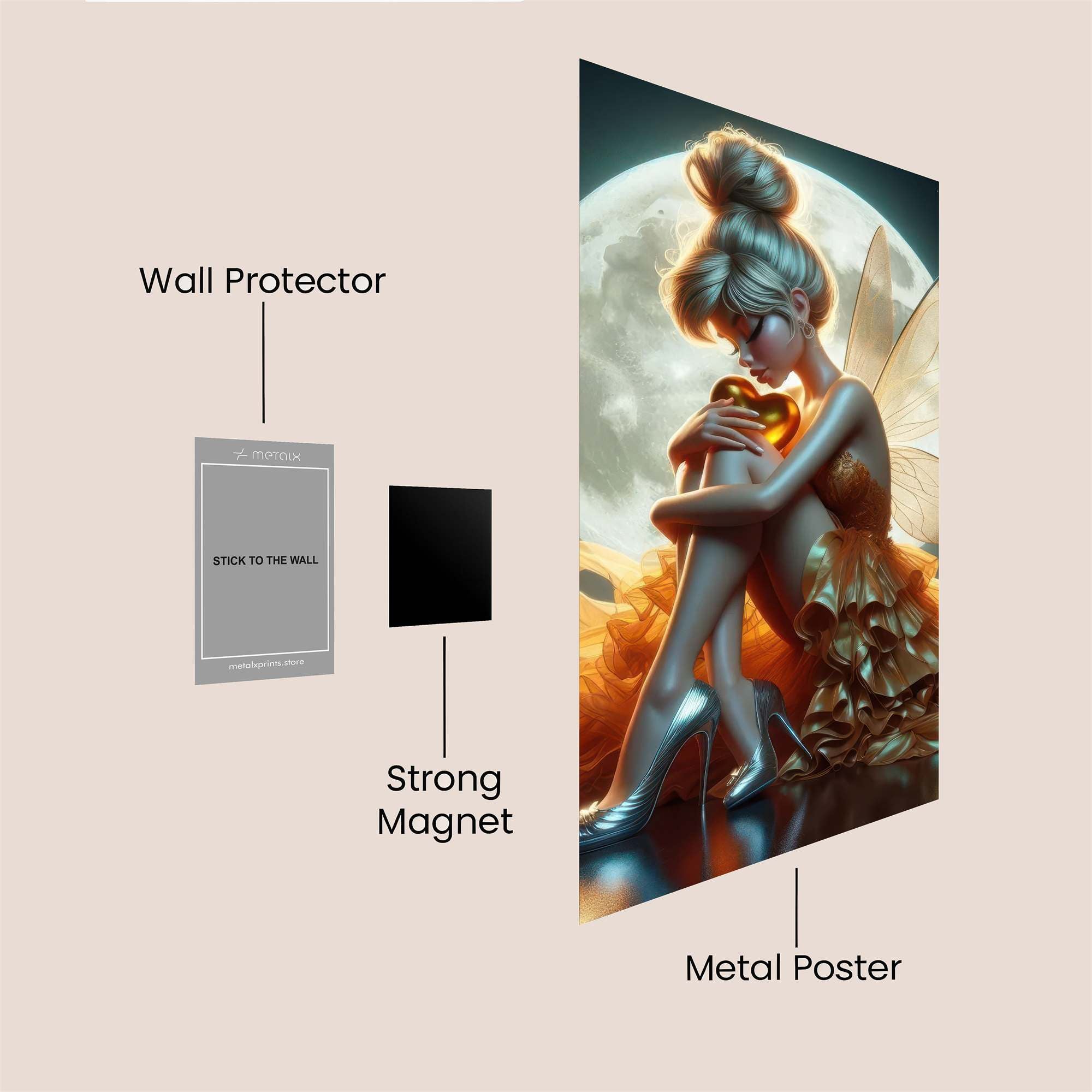 Tinker Melancholy Safe Wall Magnetic / M