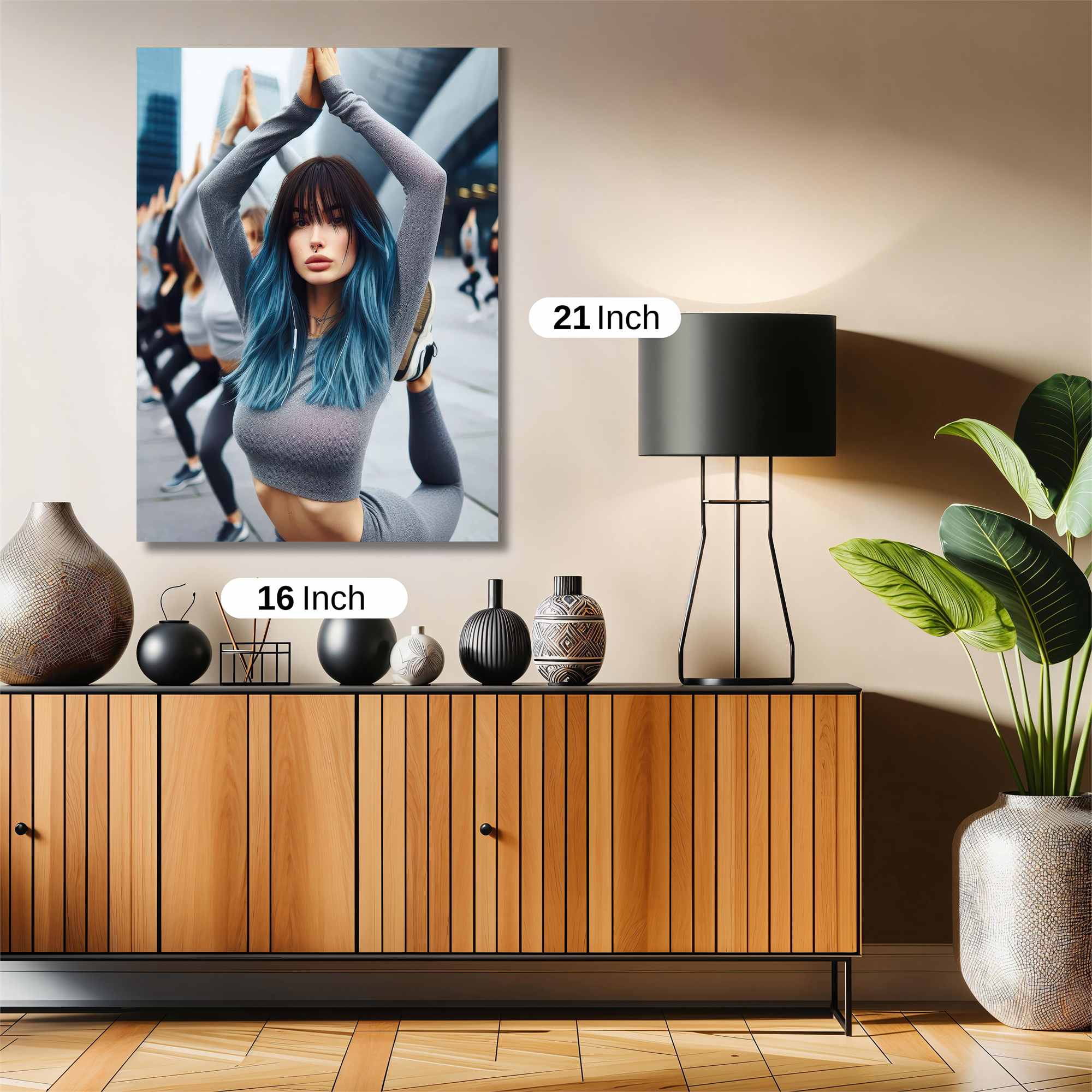 Yoga Serenity Safe Wall Magnetic / M