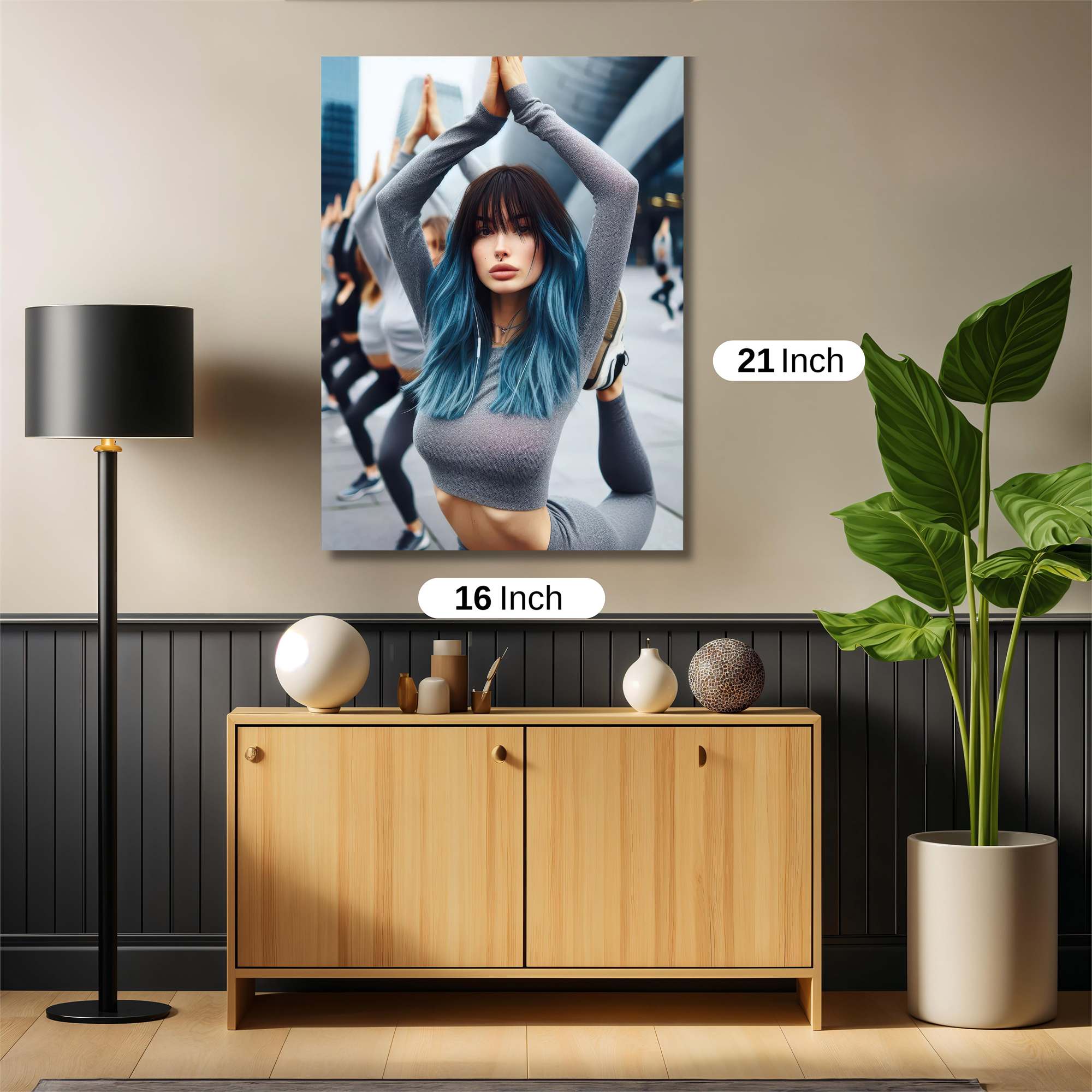 Yoga Serenity Safe Wall Magnetic / M