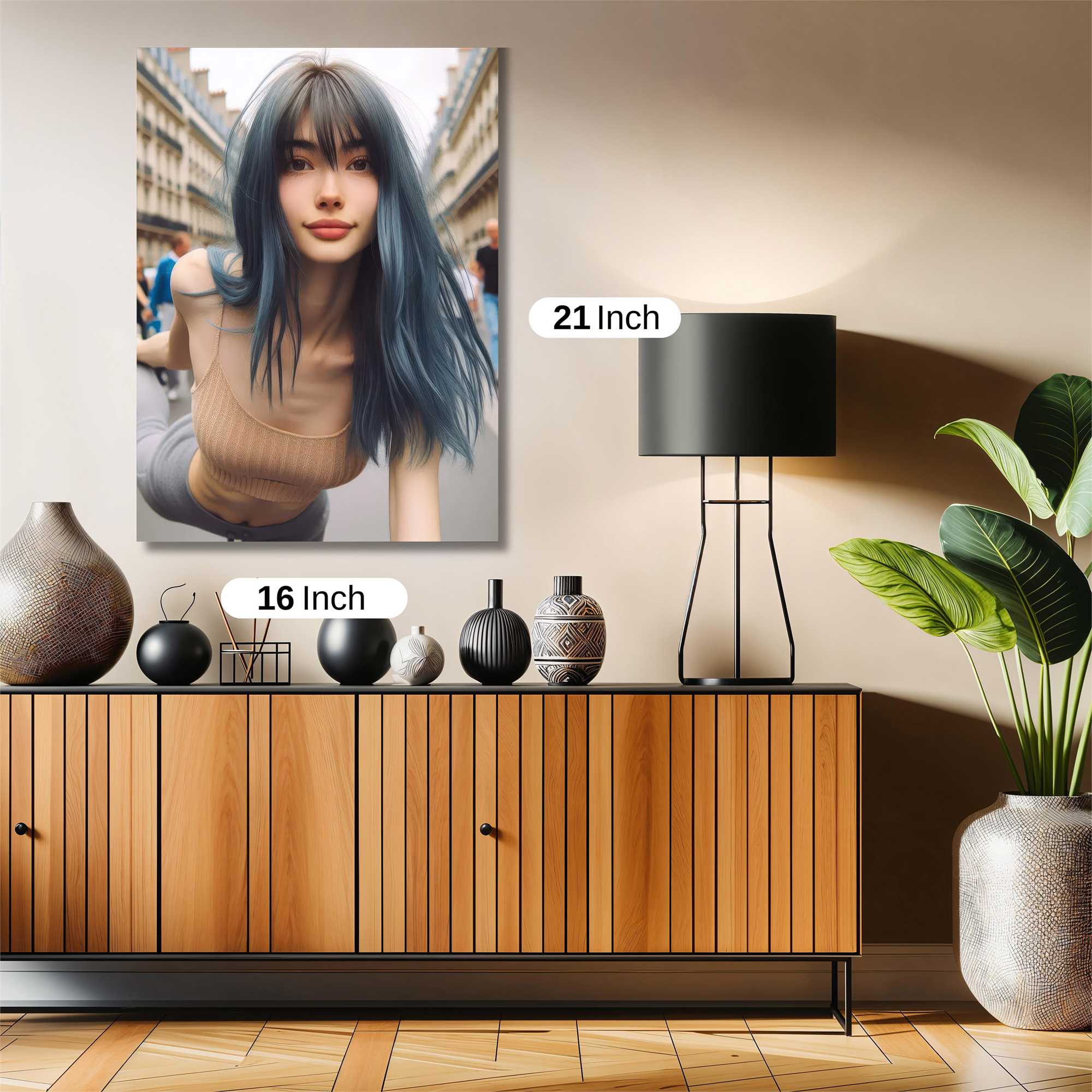 Parisian Whimsy Safe Wall Magnetic / M